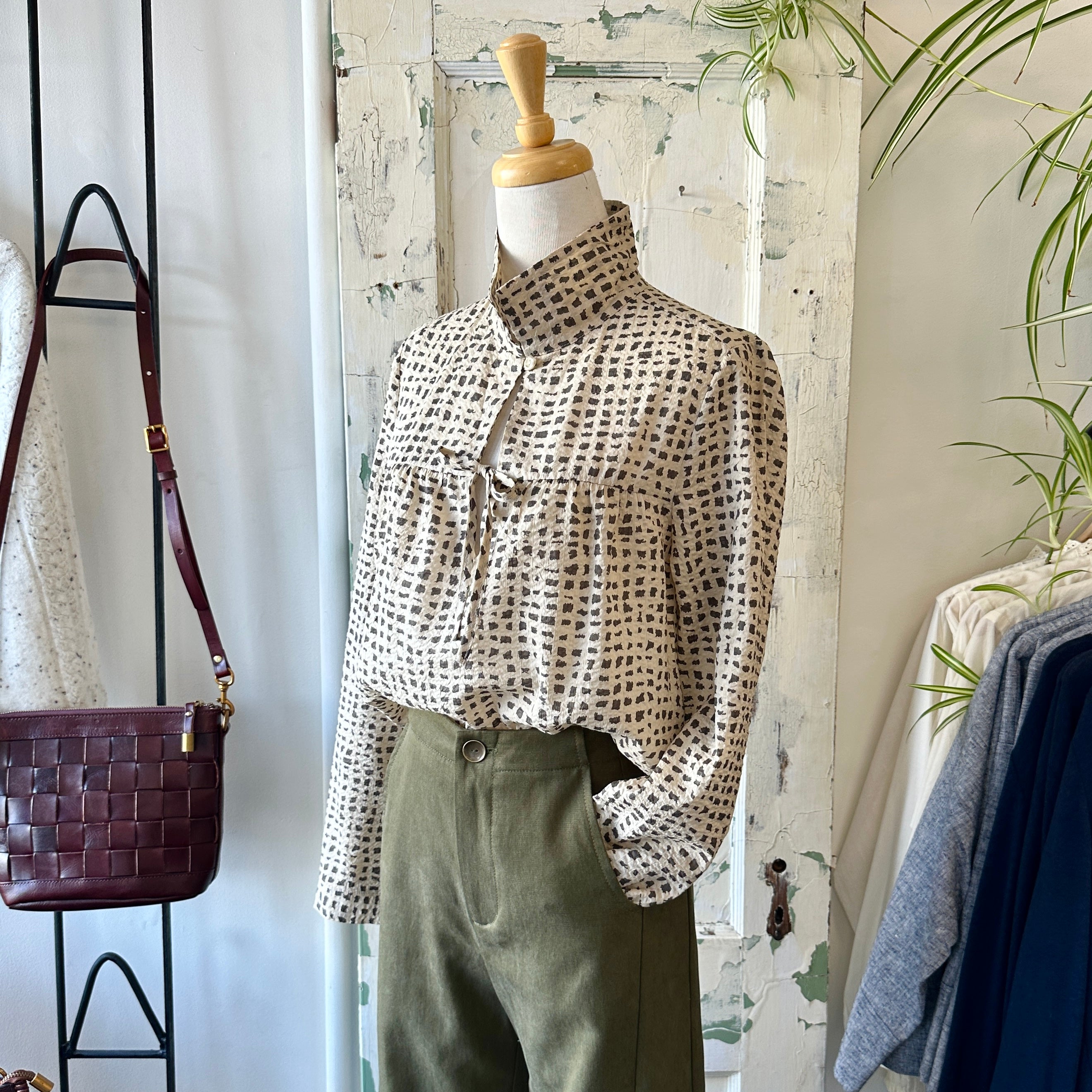 Dagg & Stacey // Phoebe Top Taupe Ash