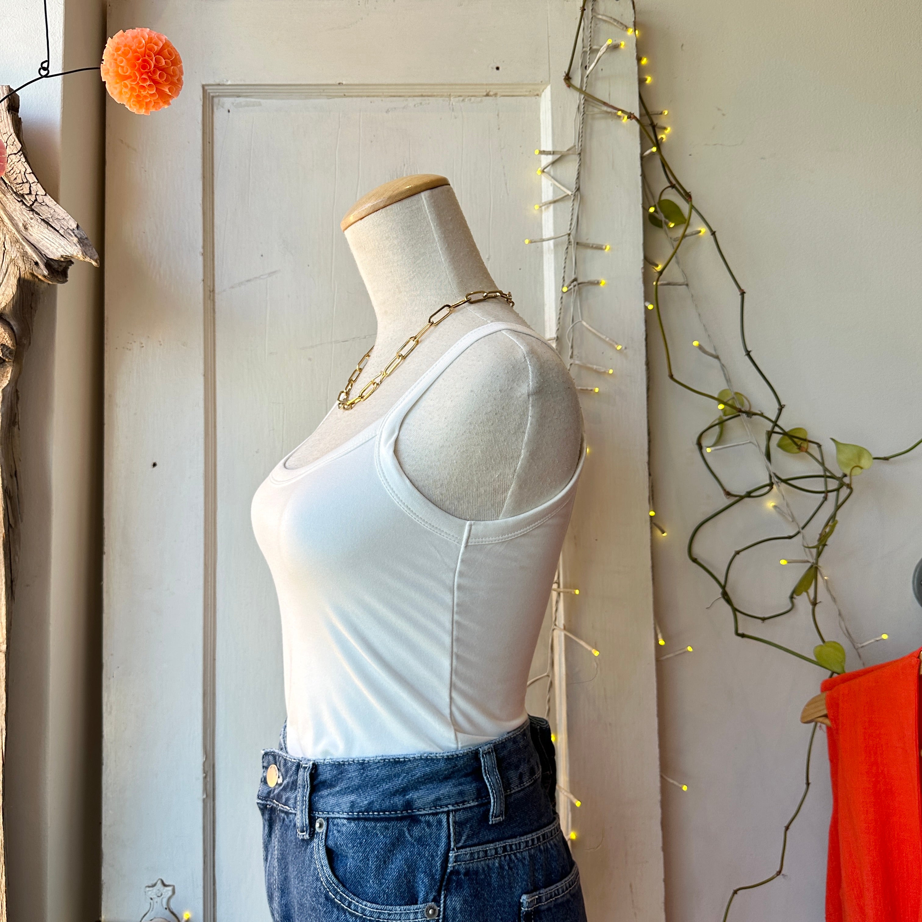 Gentle Fawn // Rosie Tank White