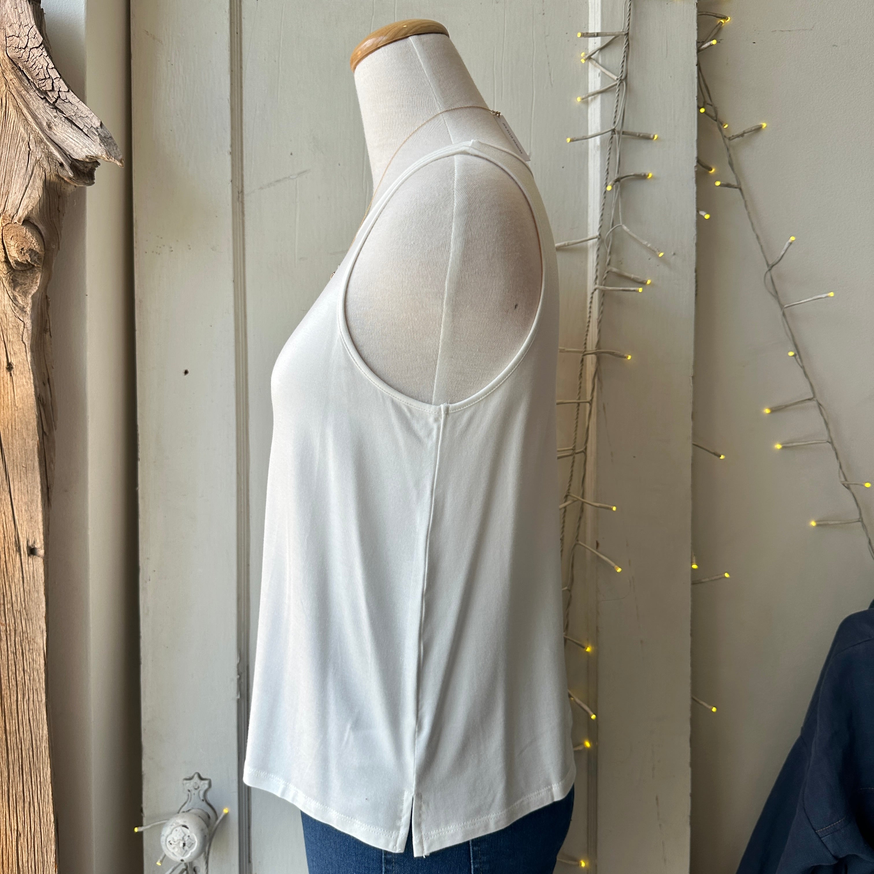 Gentle Fawn // Diana Tank White