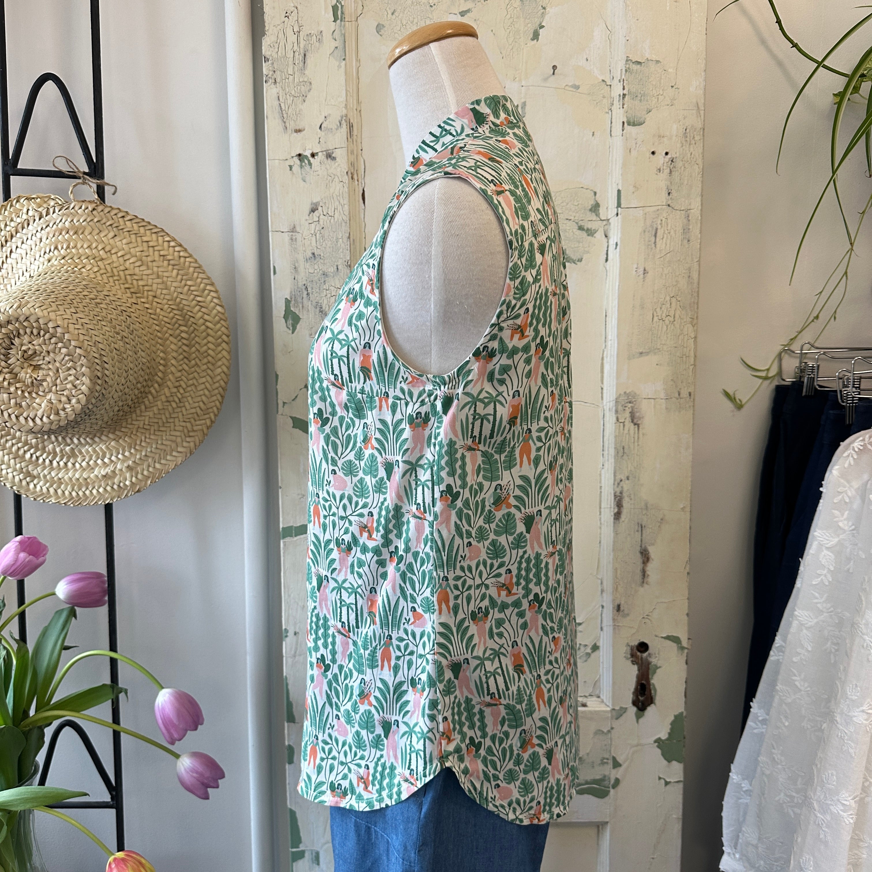 Meemoza // Isla Blouse Botanical Babes