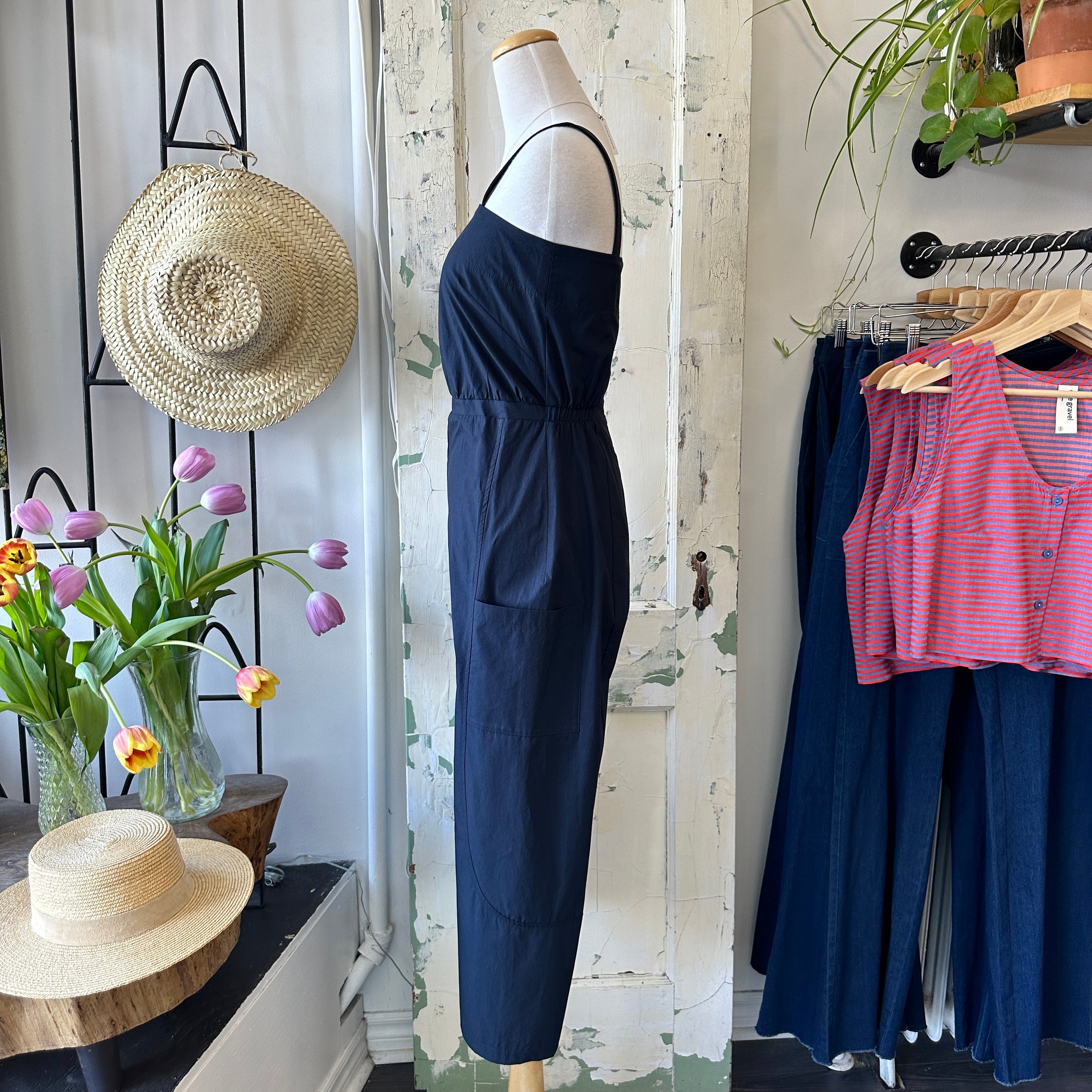 Jennifer Glasgow // Dominion Jumpsuit Navy