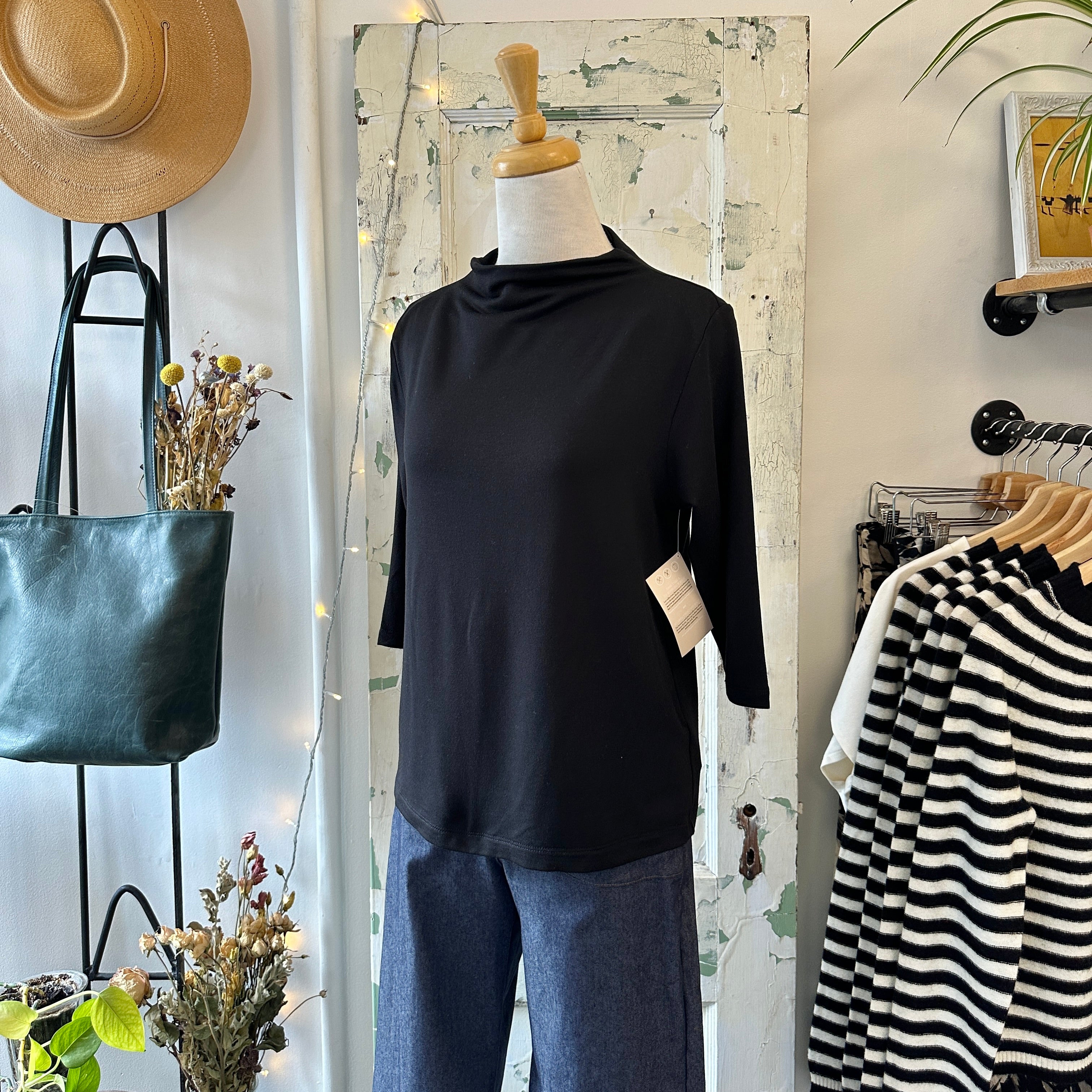 Meemoza // Bowie Top Black