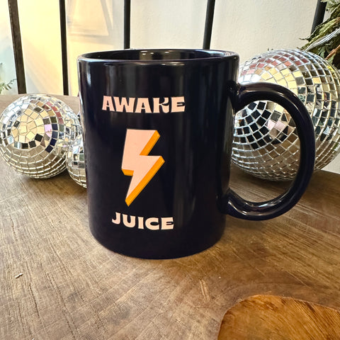 Party Mountain Paper Co // Awake Juice Mug
