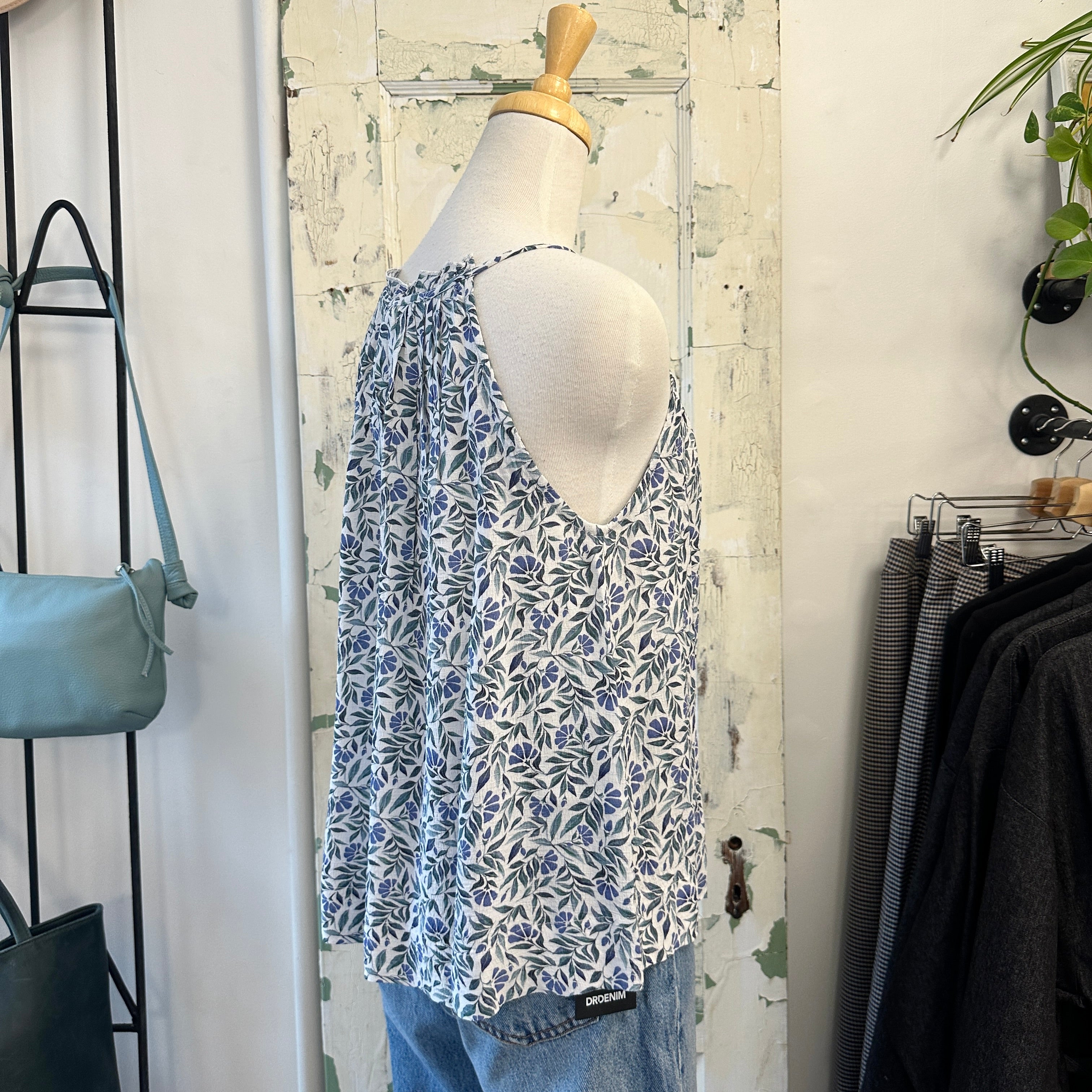 Indi & Cold // Little Leaf Viscose Top