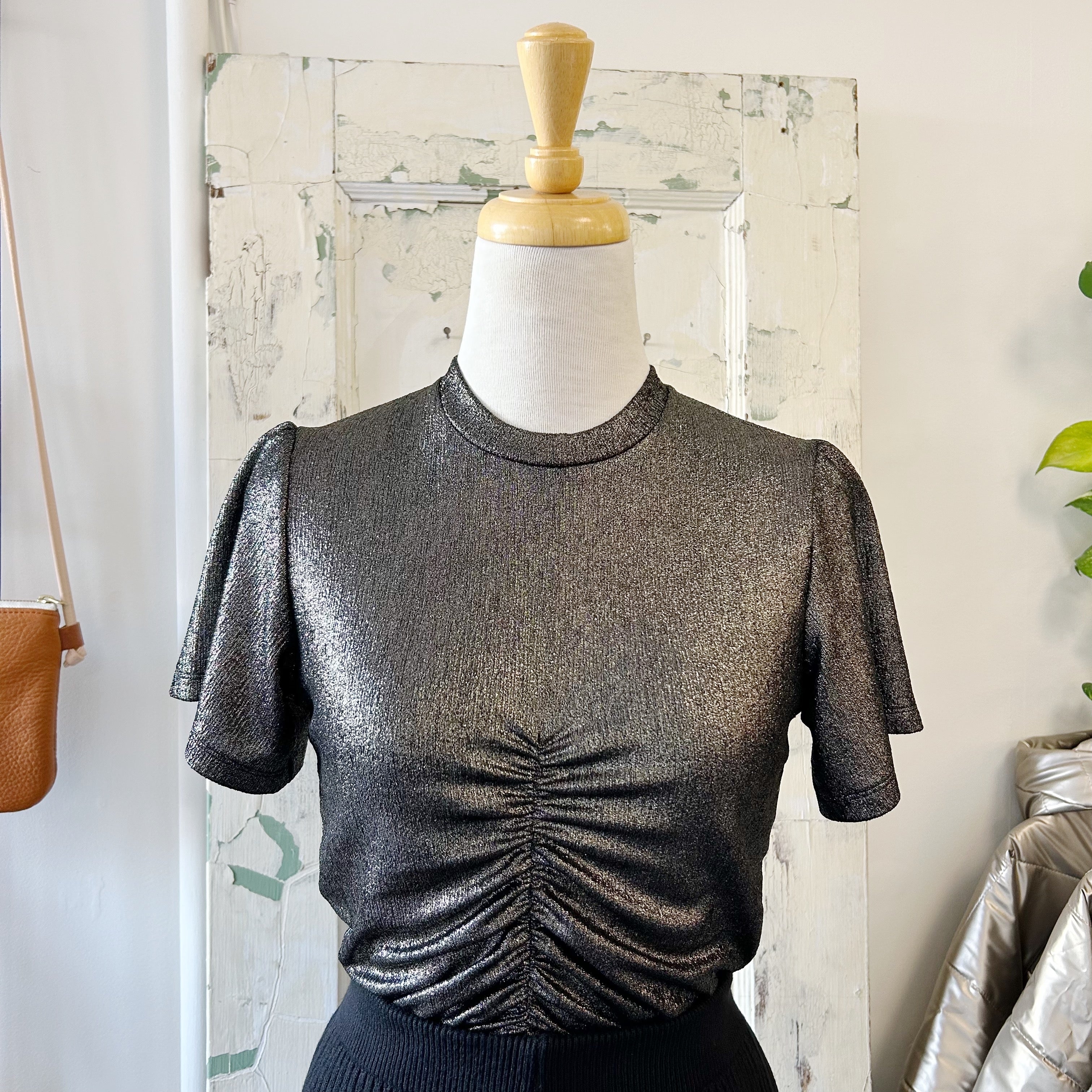 Allison Wonderland // Allegra Metallic Top