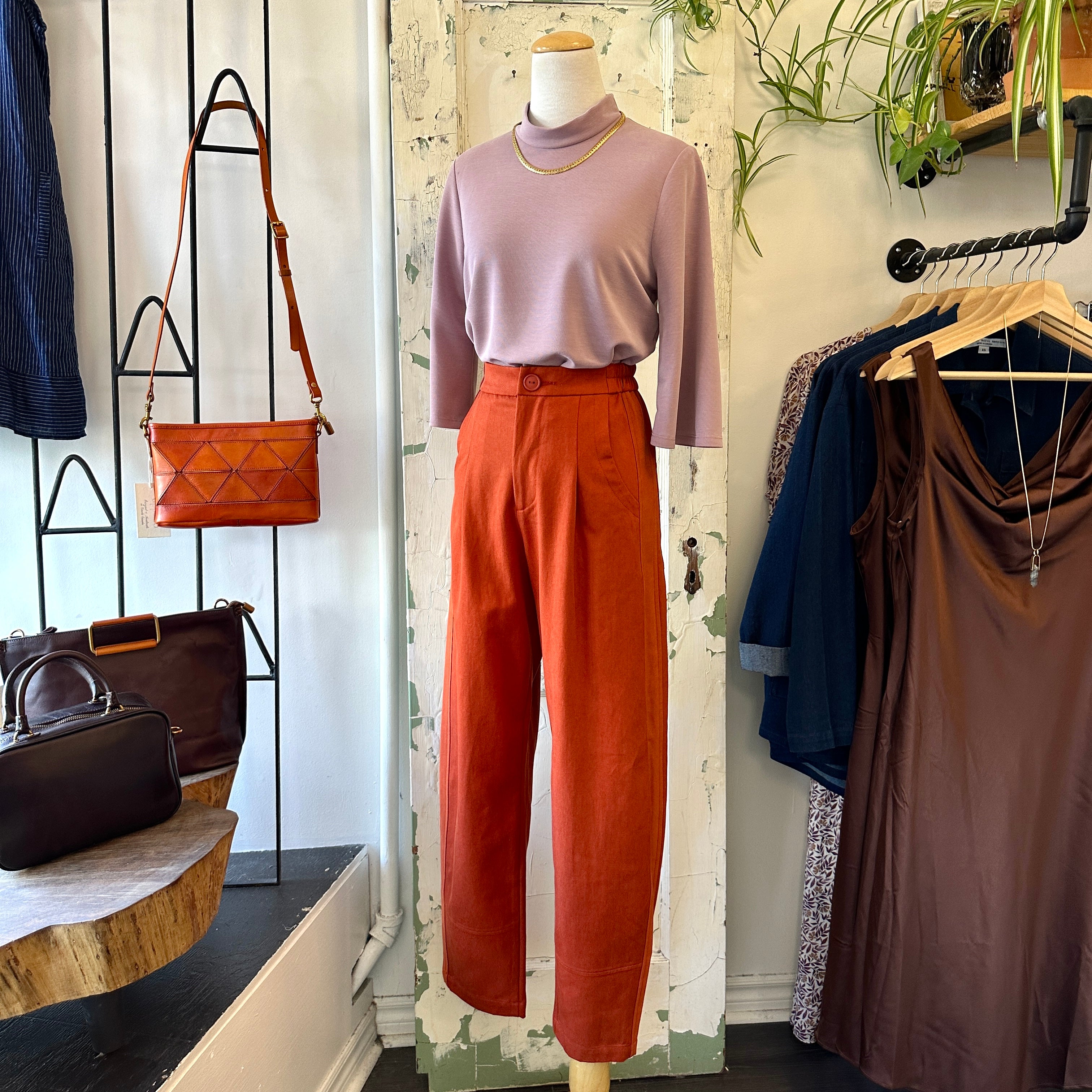 Eve Gravel // Erato Pants Brick