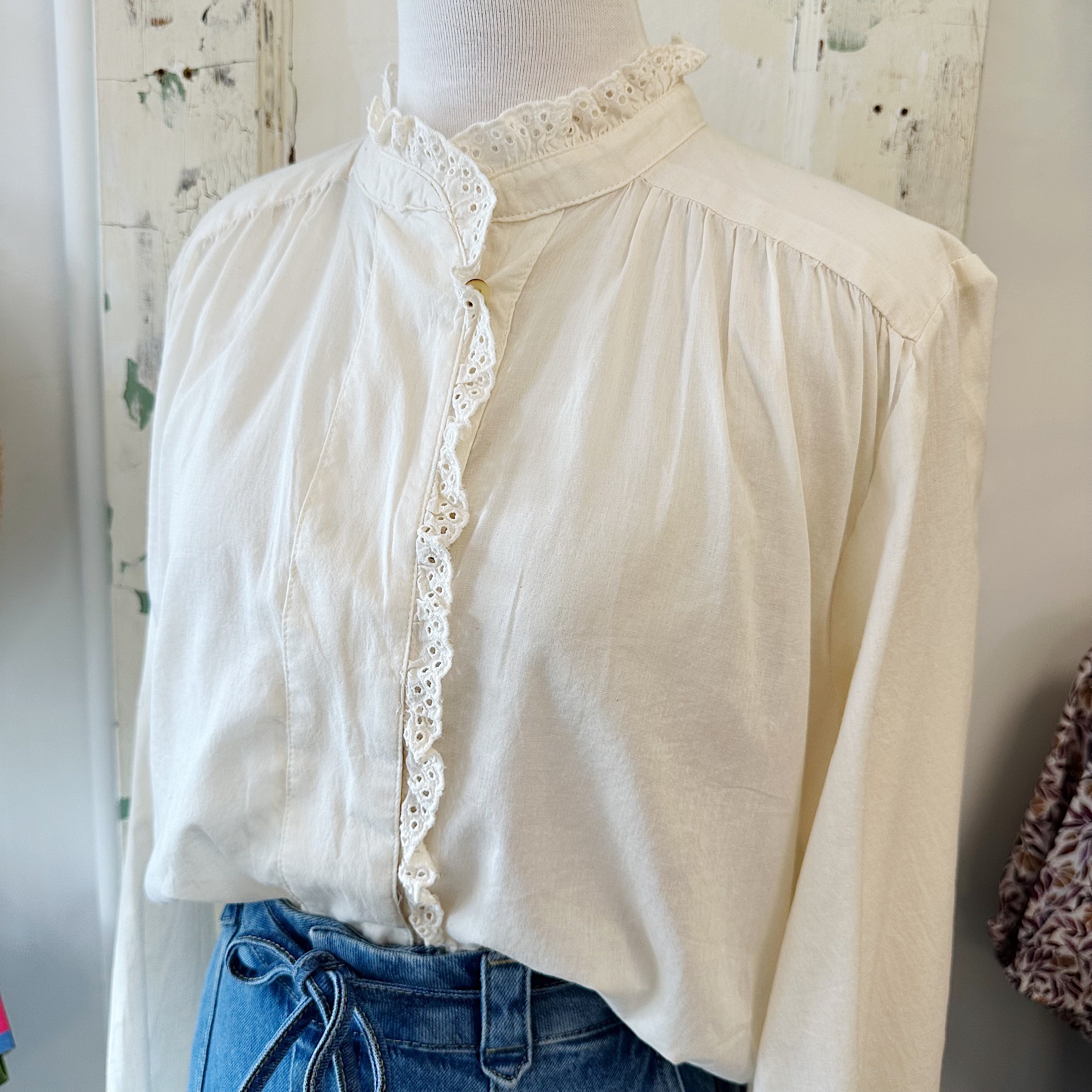 Atelier Reve // Annalia Blouse Birch
