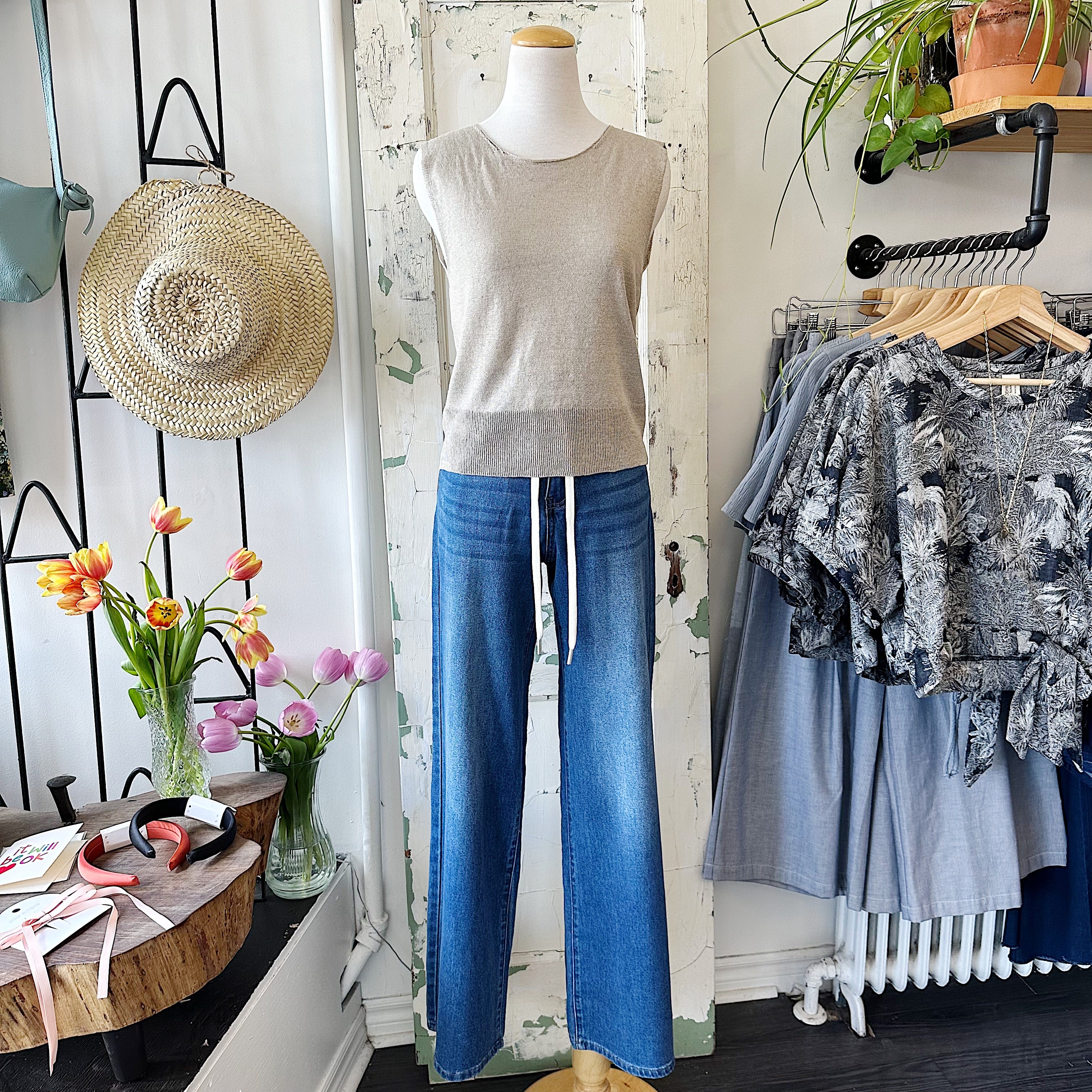 Naïf // Jenny Top Taupe