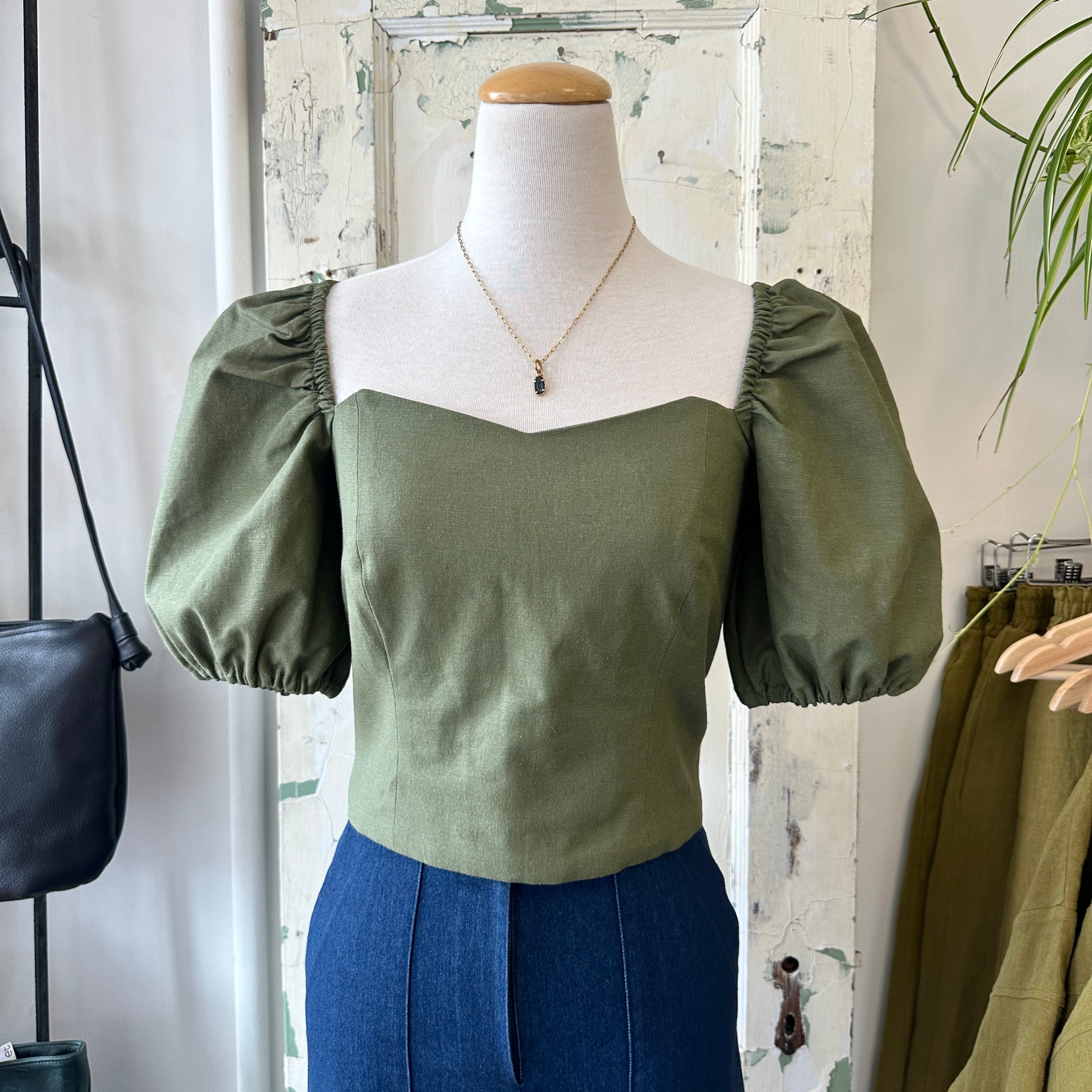 Marigold // Aurore Top Olive