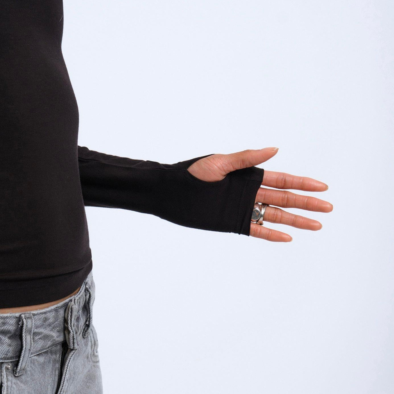 Dr. Denim // Aria Top Black