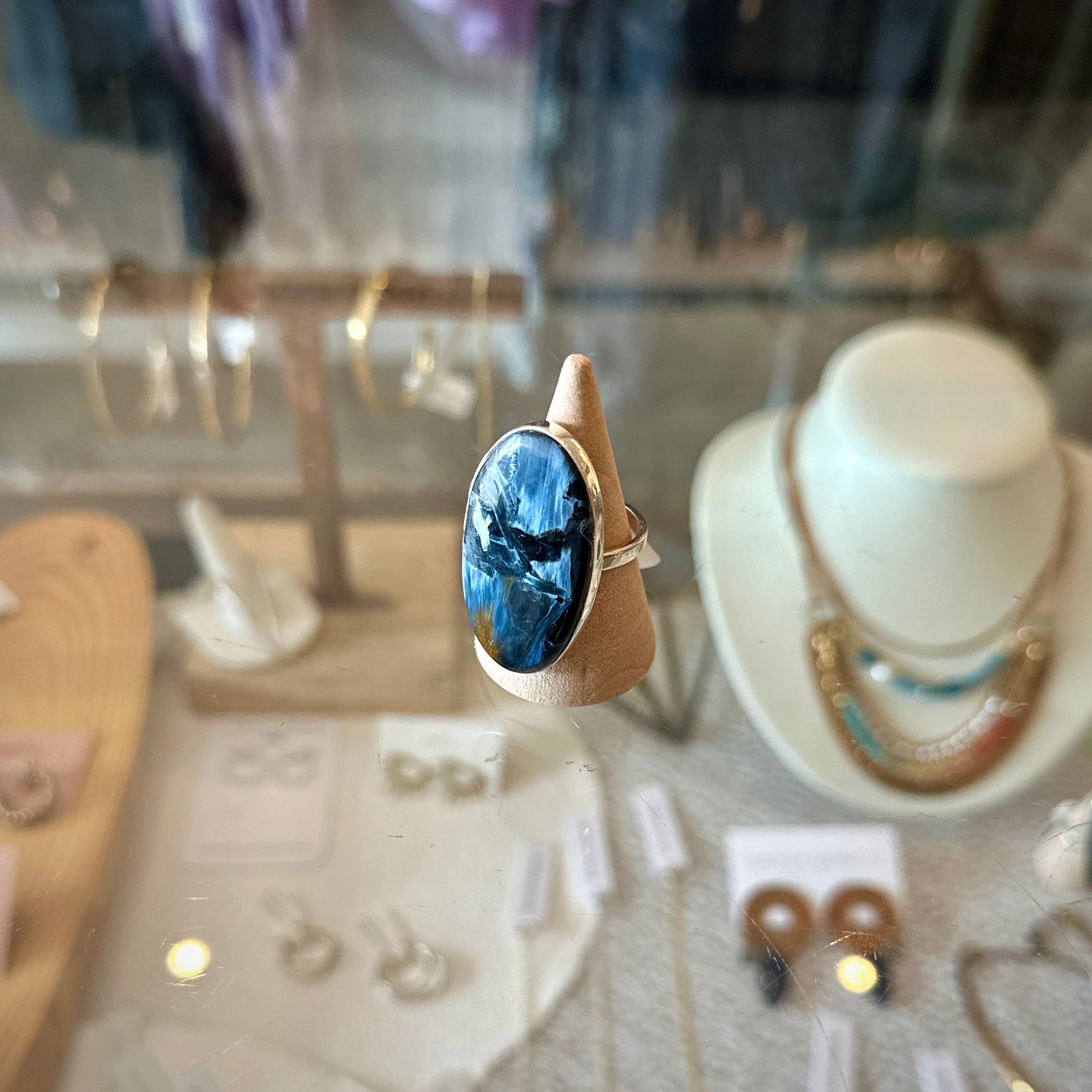 Kailas // Sterling Silver Pietersite Ring size 9