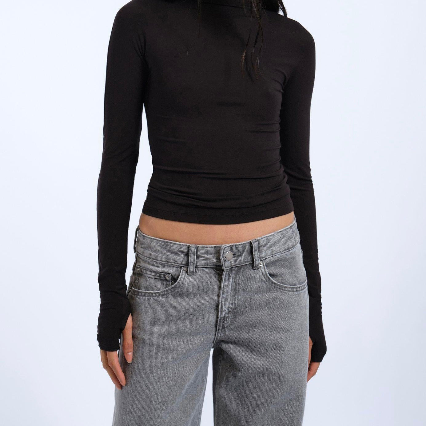 Dr. Denim // Aria Top Black