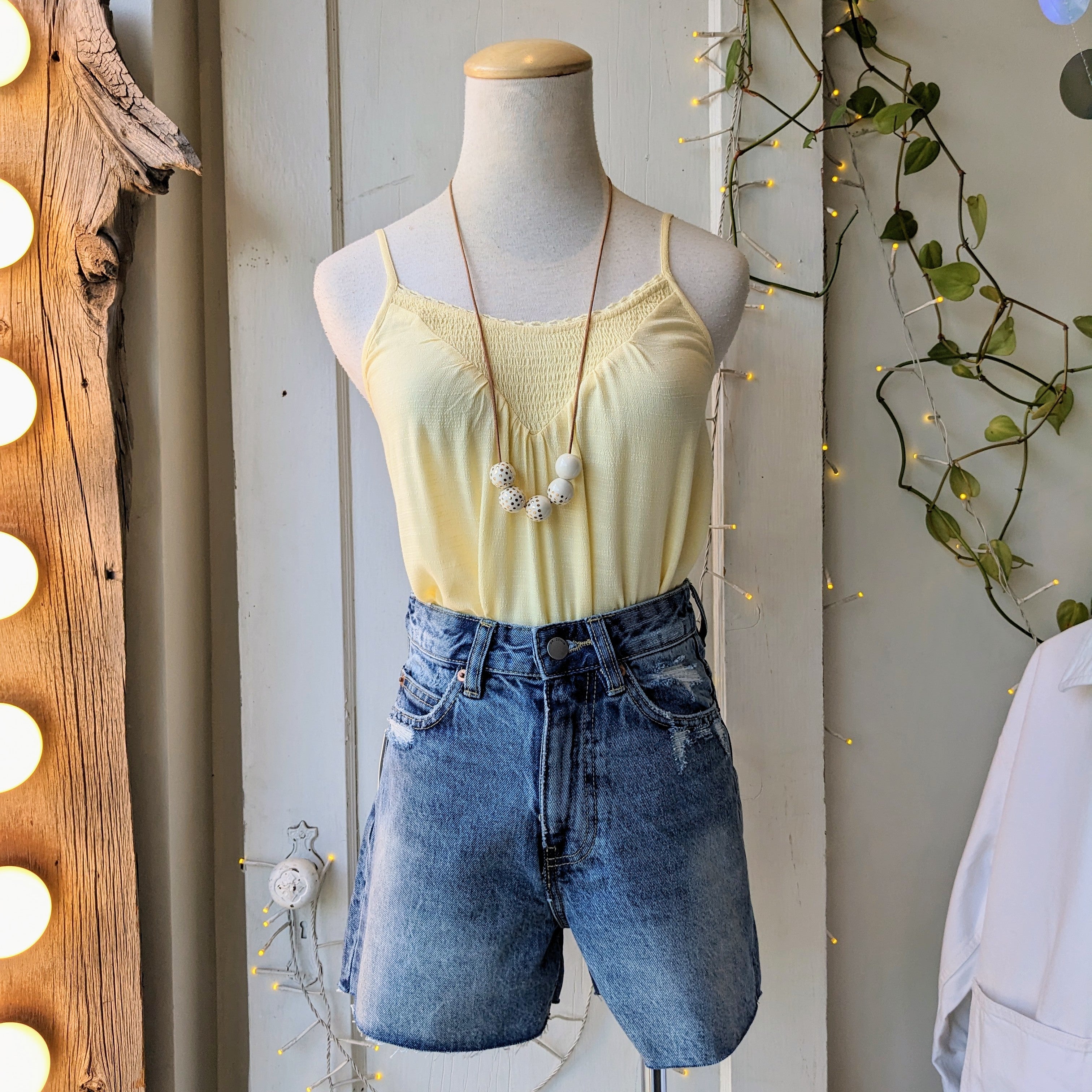 Gentle Fawn // Kahlo Tank Sunlight