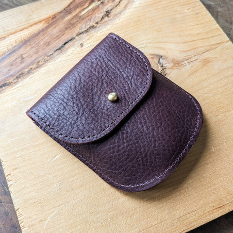 Small Hours Workshop // Mini Wallet Almond