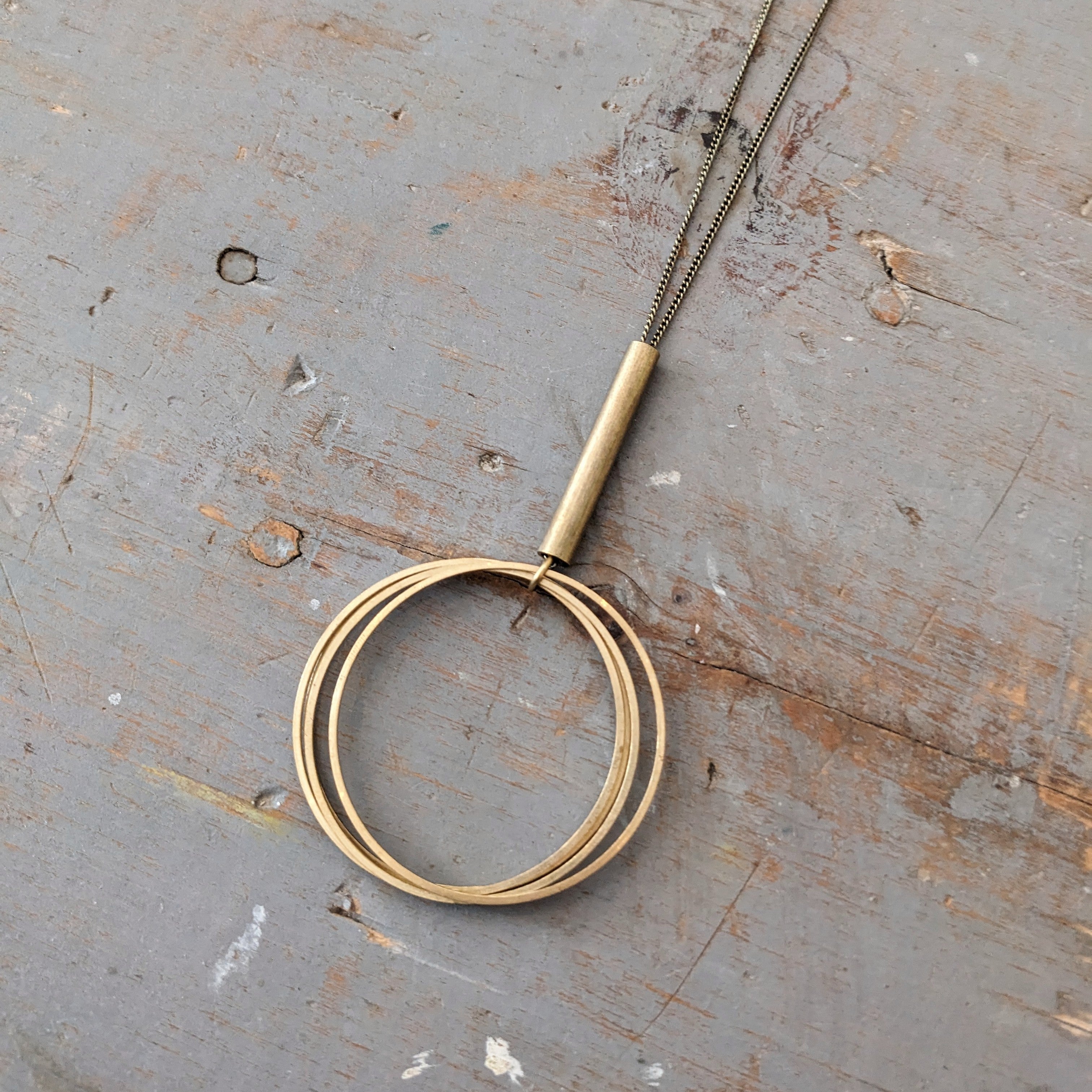 Darlings of Denmark // Taliah Necklace Brass