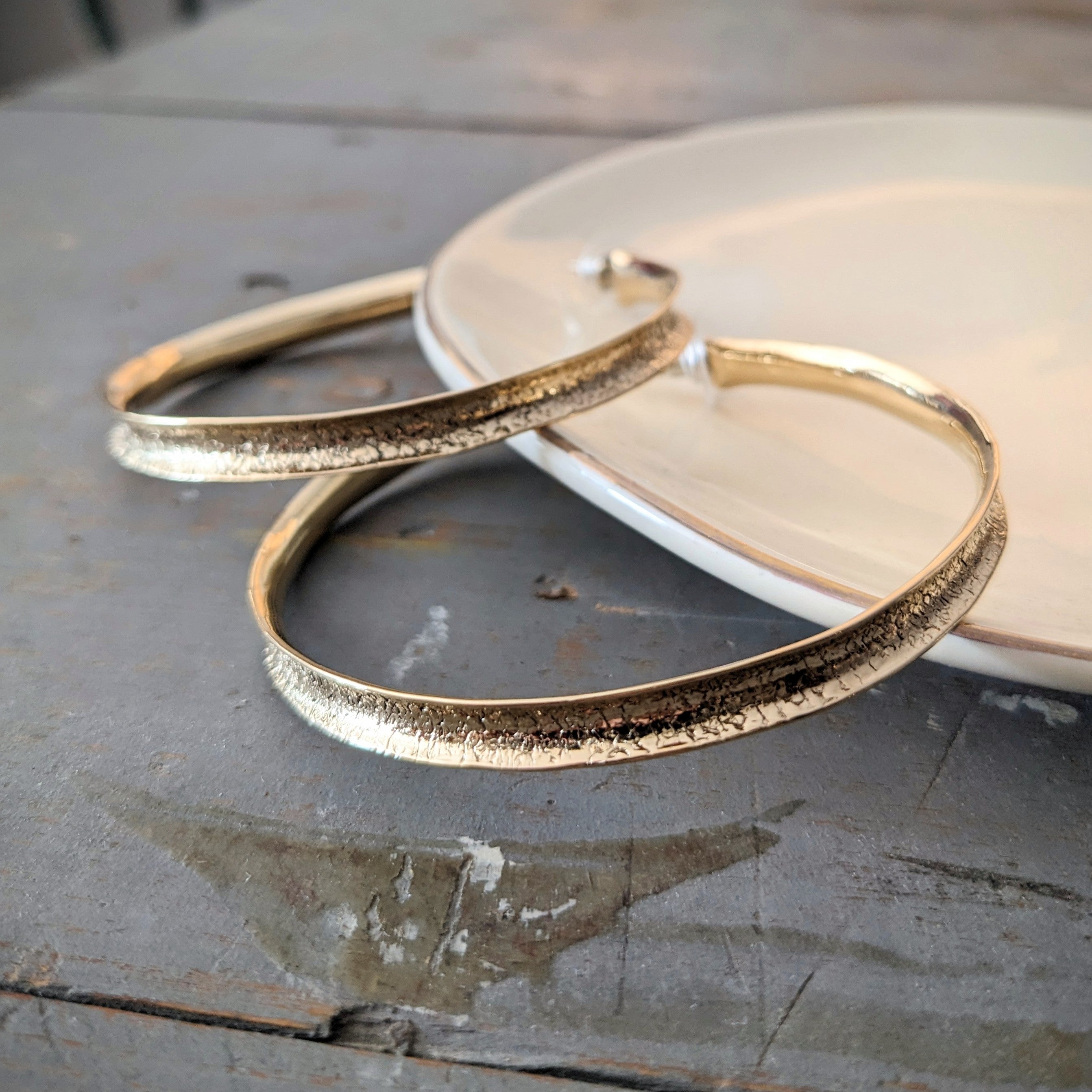 Lissa Bowie // Channel Hoops X-Large 2.5