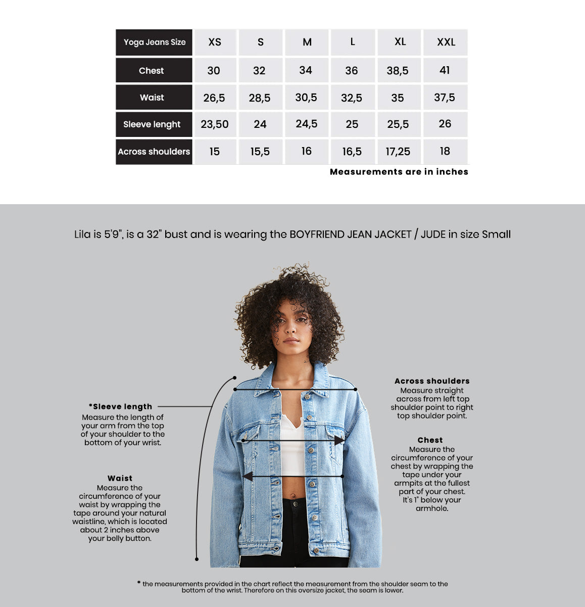 Yoga Jeans // Jean Jacket Full Bloom