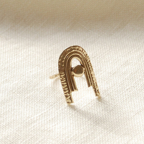 Blue Eye Jewelry // Bold Figure Drop Huggies SP