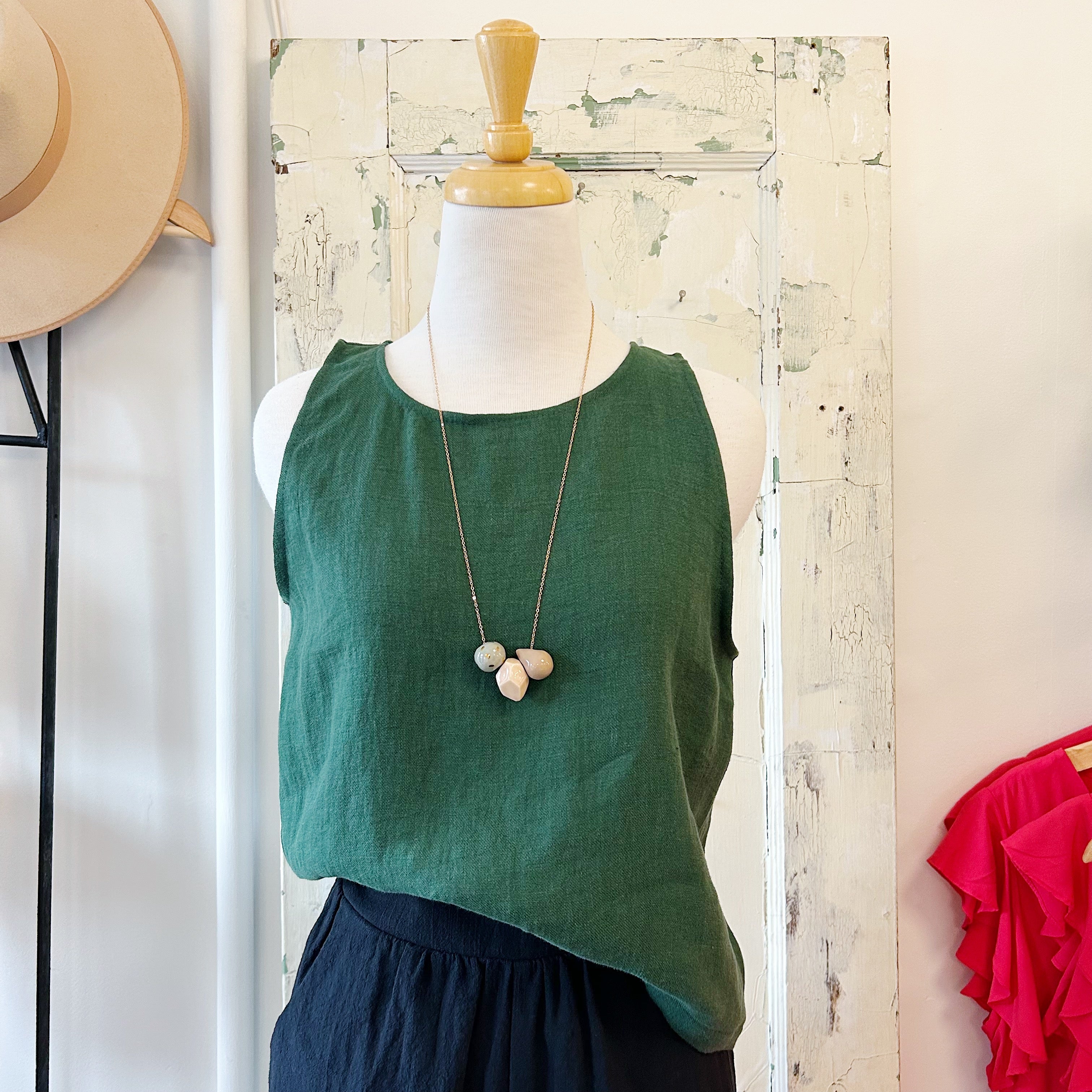 We Are Stories // Dogwood Top Green