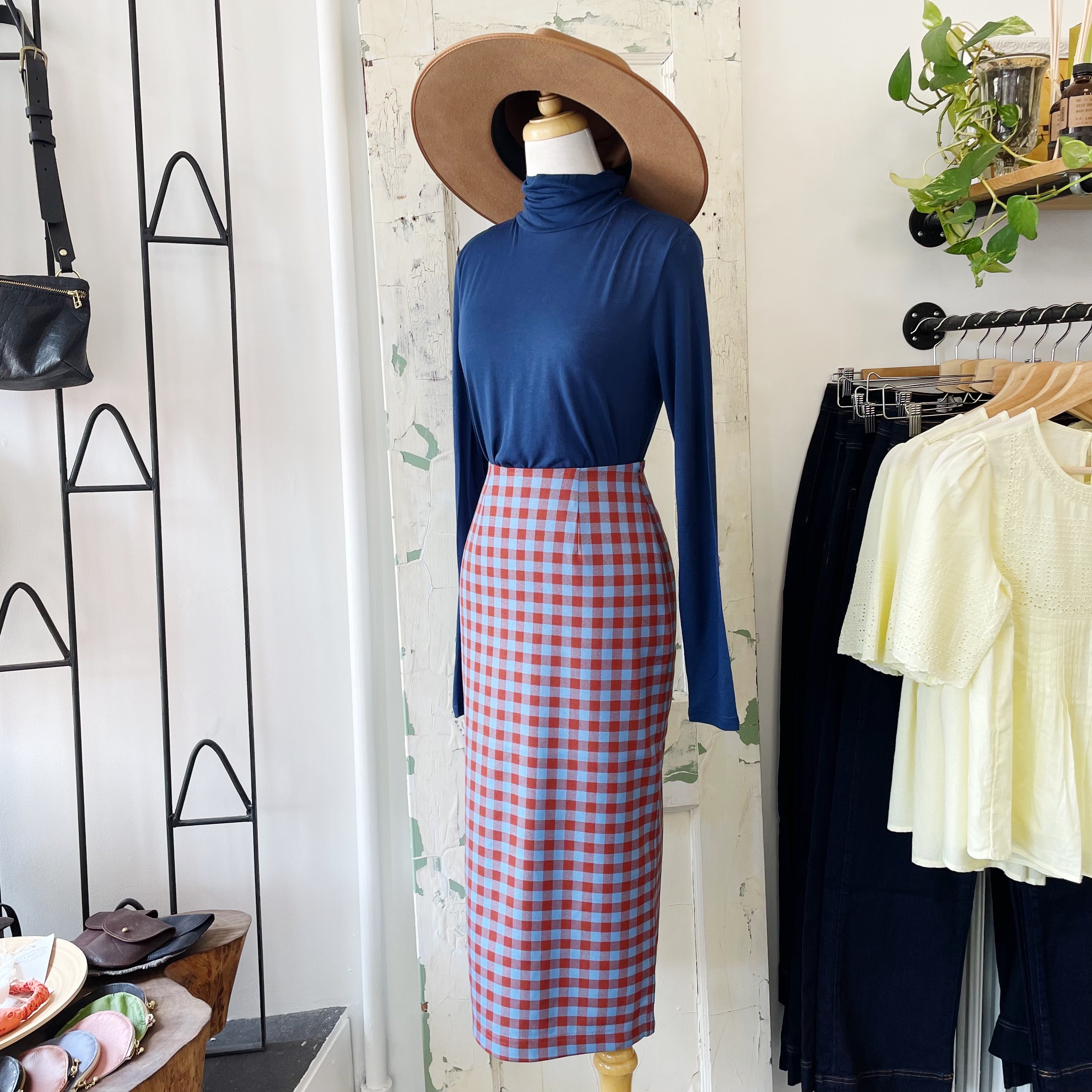Indi & Cold // Sky Skirt Check