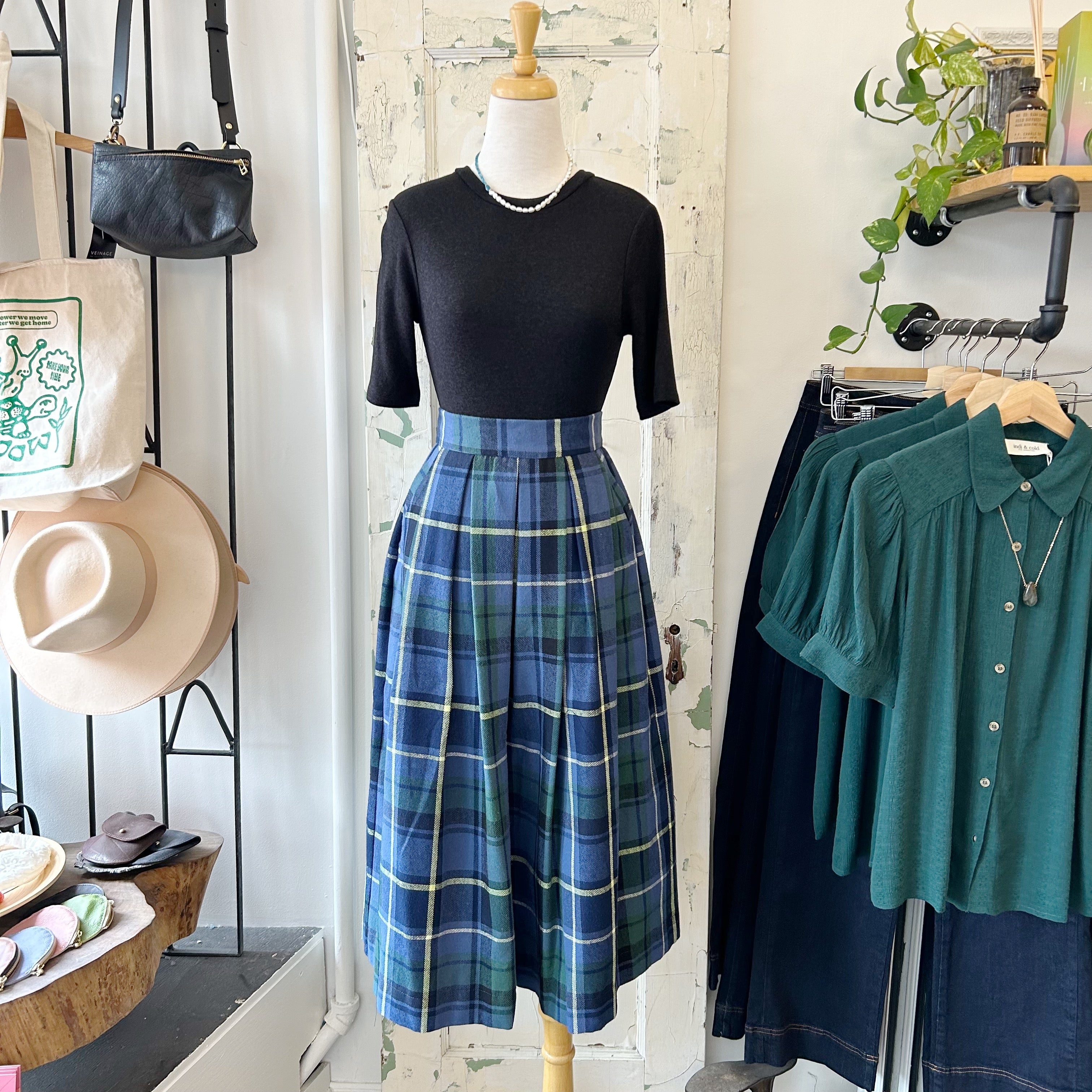 Bodybag by Jude // Sussex Skirt Plaid