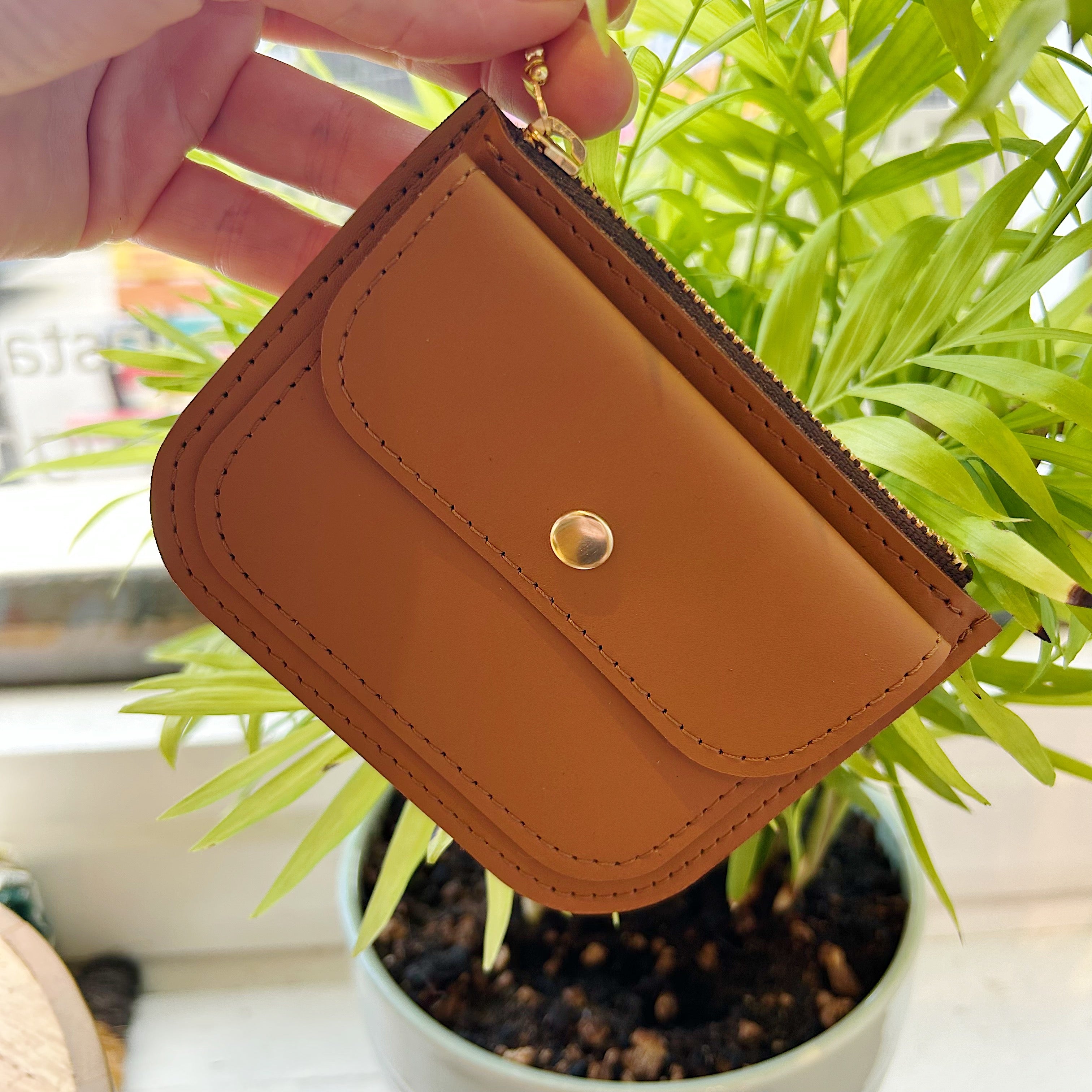 Small Hours Workshop // Mini Wallet Carob