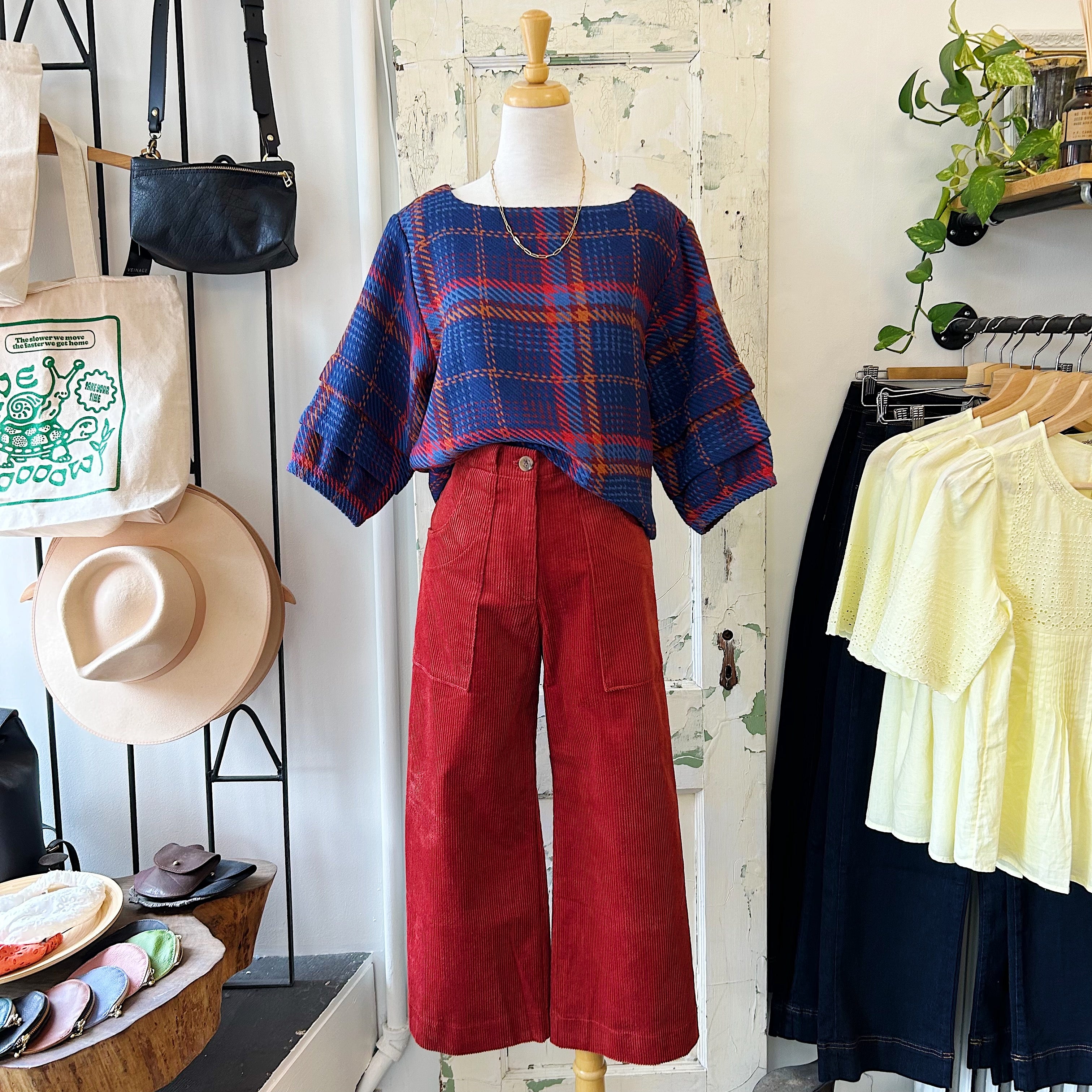 Jennifer Glasgow // Elliot Cord Pant Rust