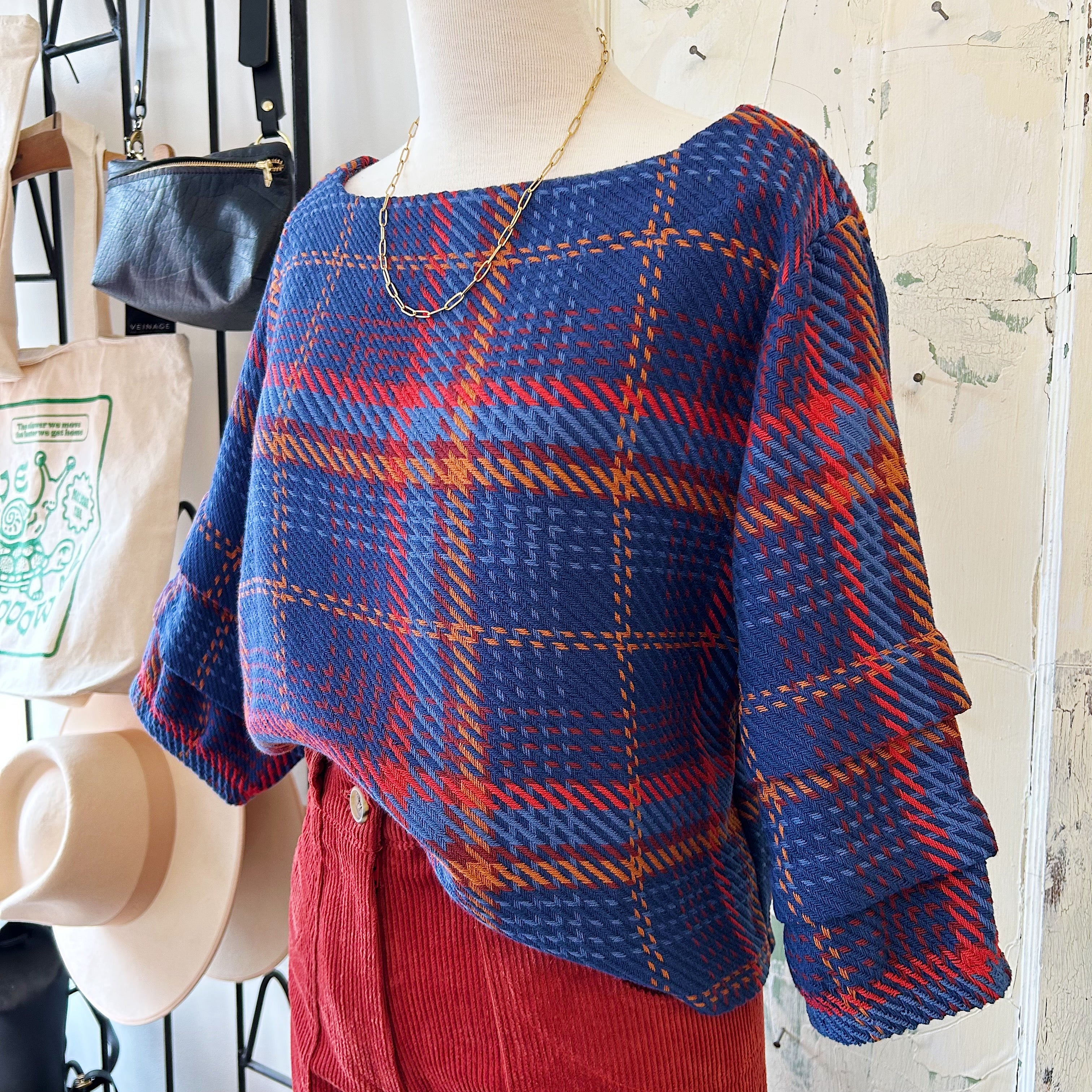 Jennifer Glasgow // Maraja Top Plaid