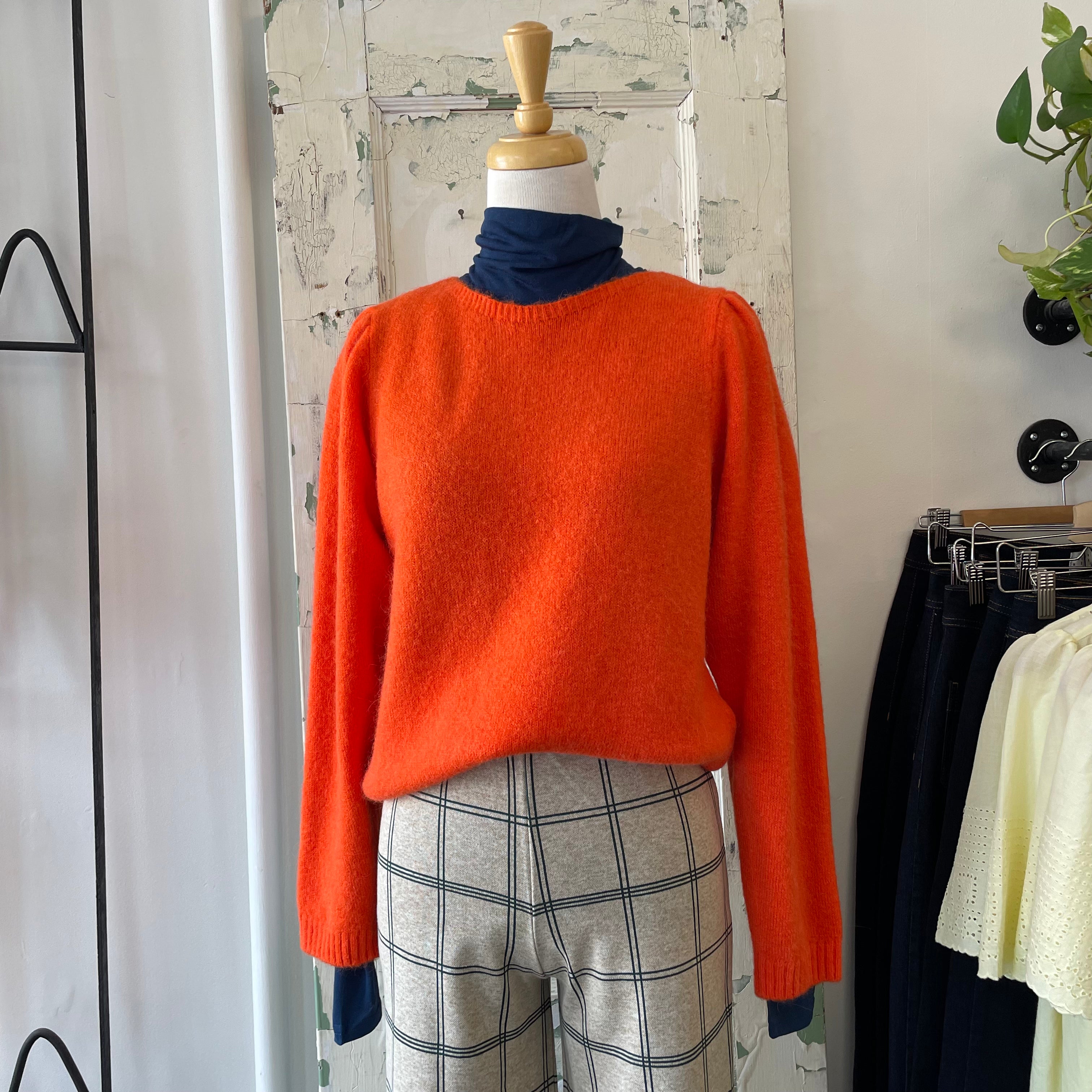 Indi & Cold // Vermilion Coral Sweater