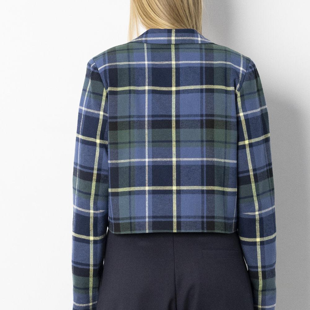 Bodybag by Jude // Vivienne Cropped Jacket Plaid