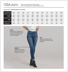 Yoga Jeans // High Waisted Skirt Hibiscus