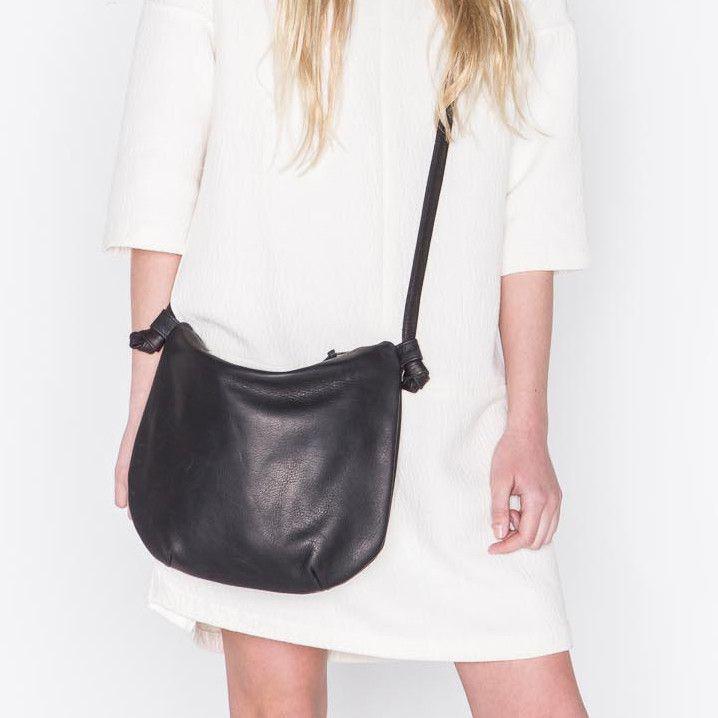 Erin Templeton // BYOB Leather Purse Black