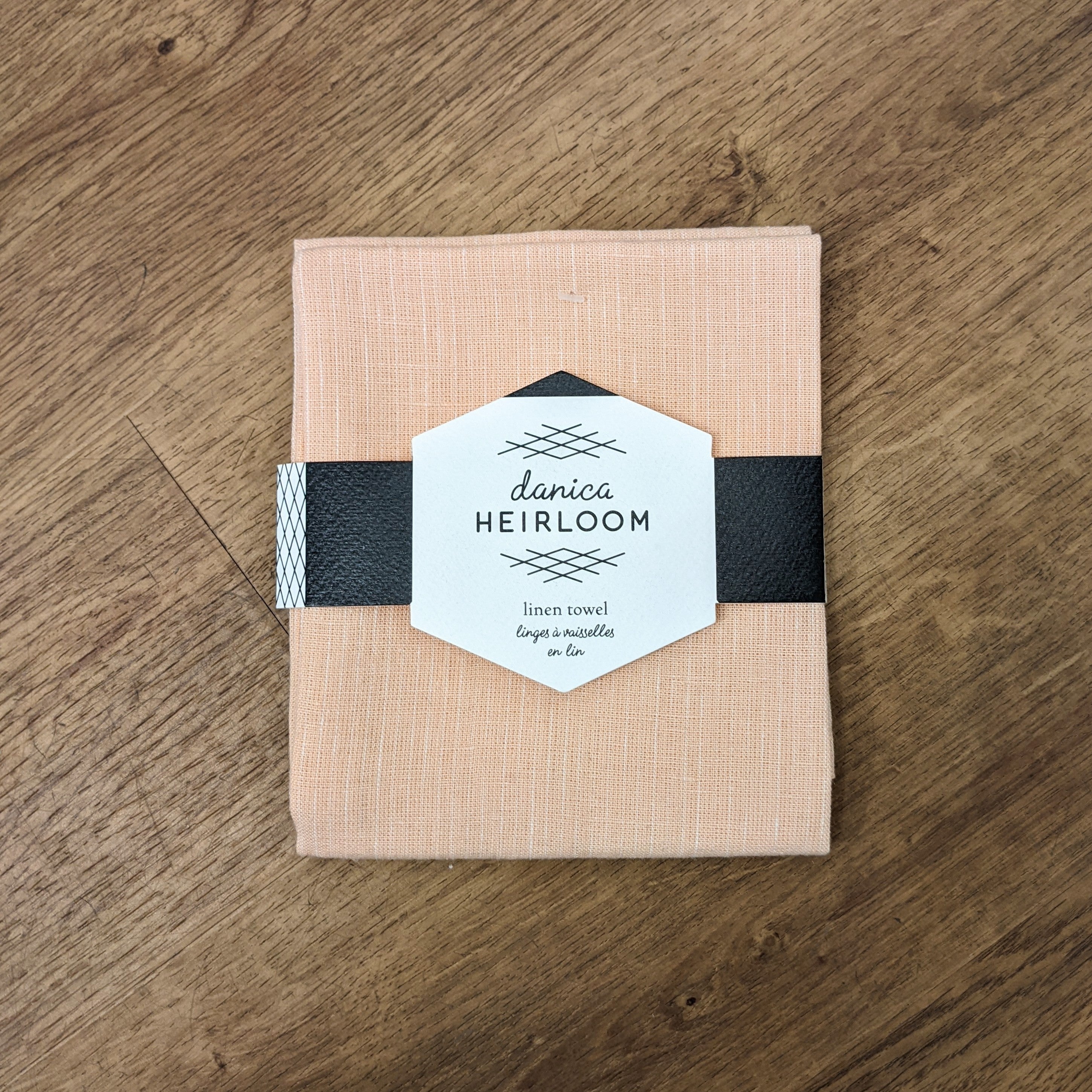 Danica // Heirloom Linen Tea Towel Nectar