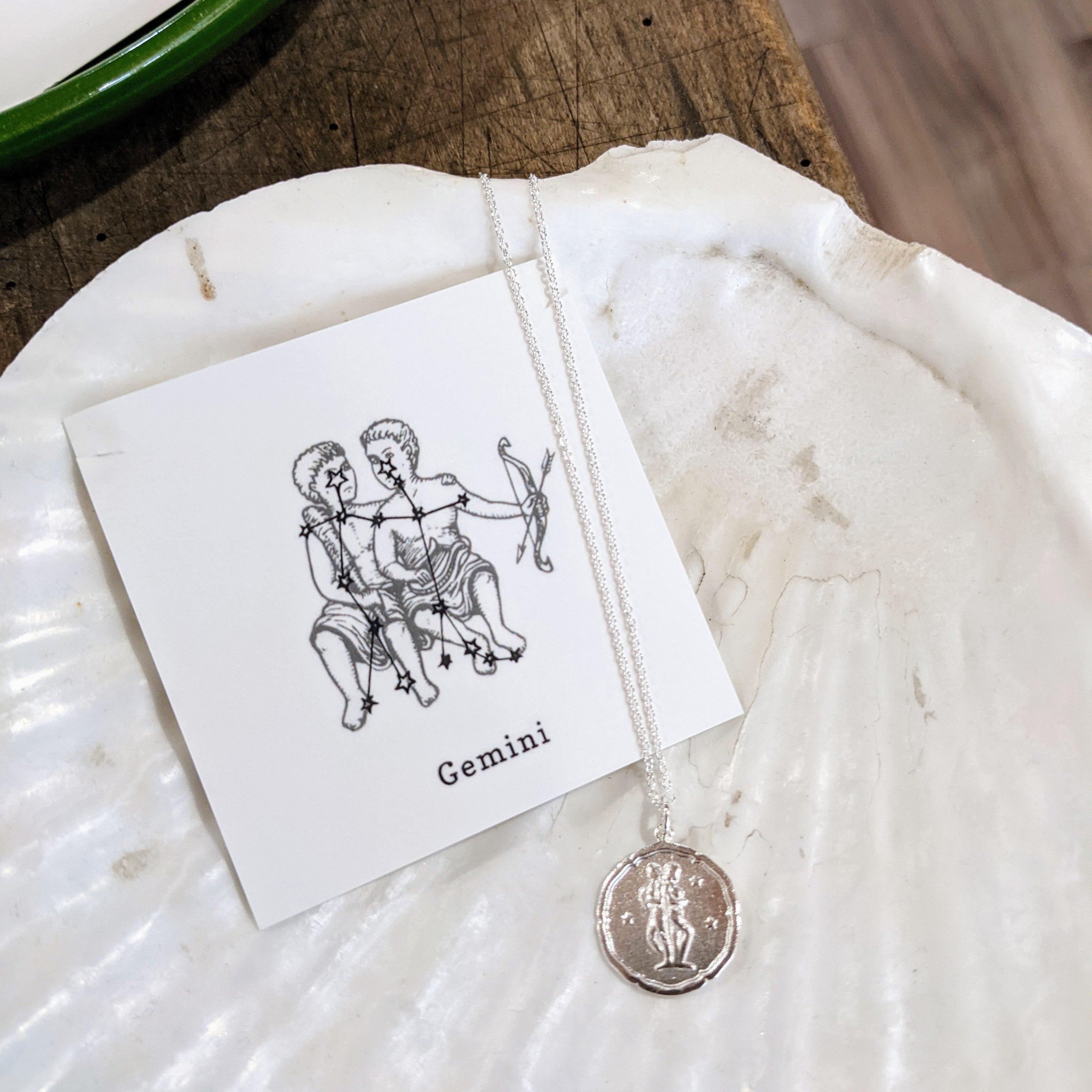 Nicole Gilbert // Gemini Necklace Sterling Silver