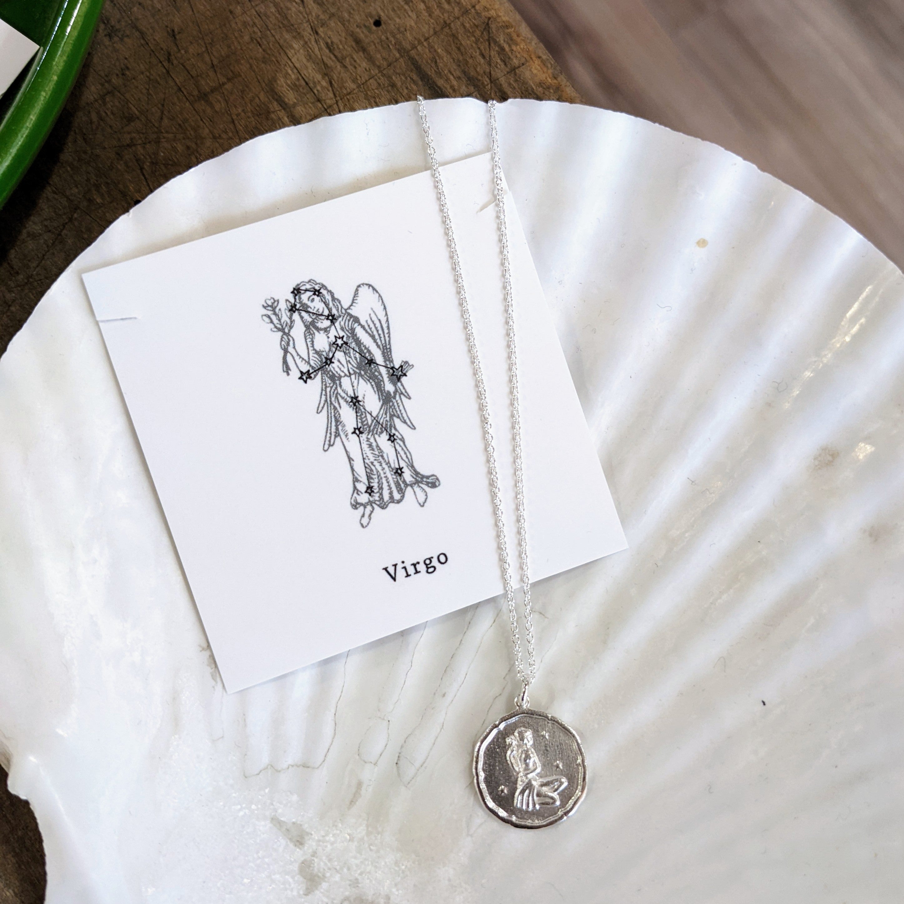 Nicole Gilbert // Virgo Necklace Sterling Silver