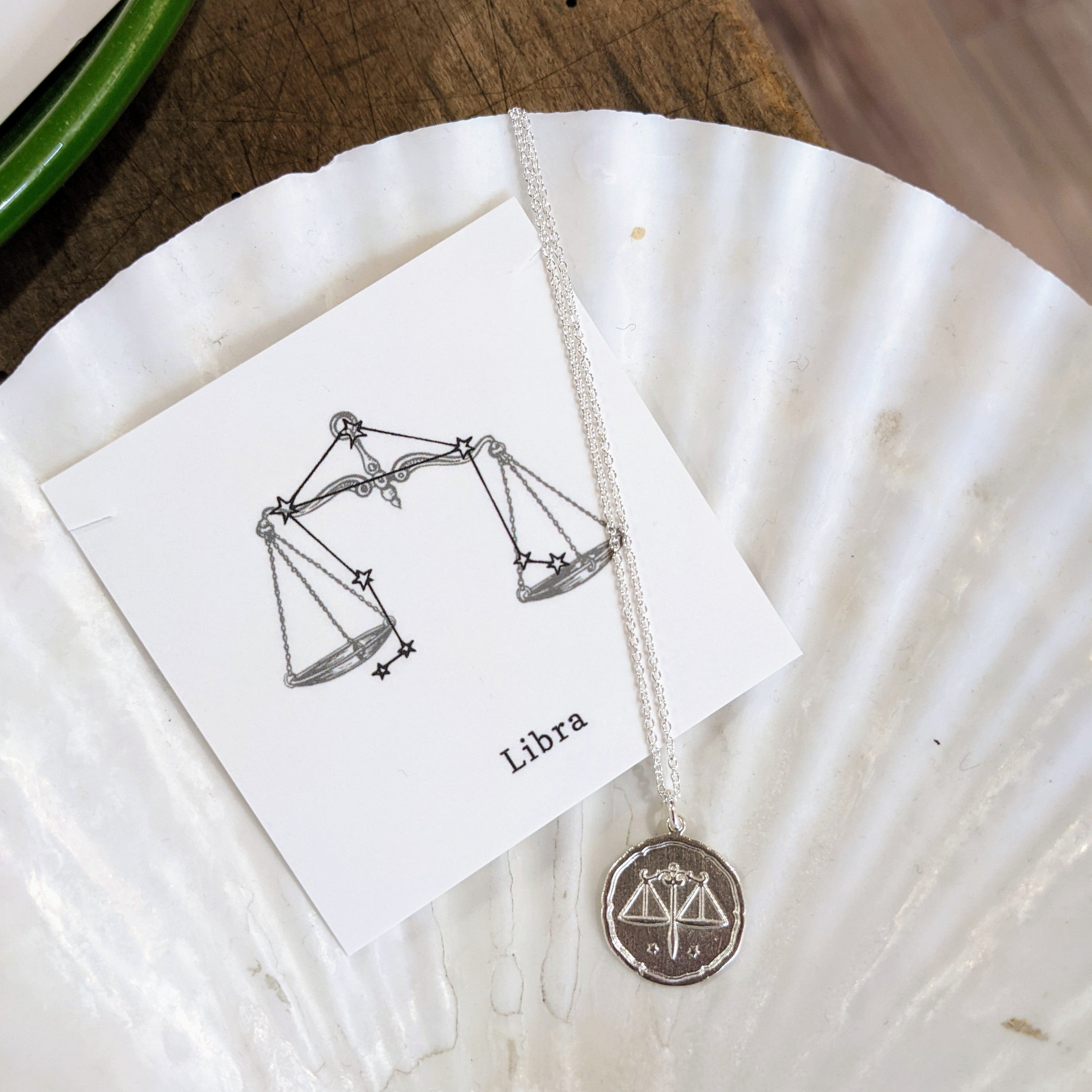 Nicole Gilbert // Libra Necklace Sterling Silver