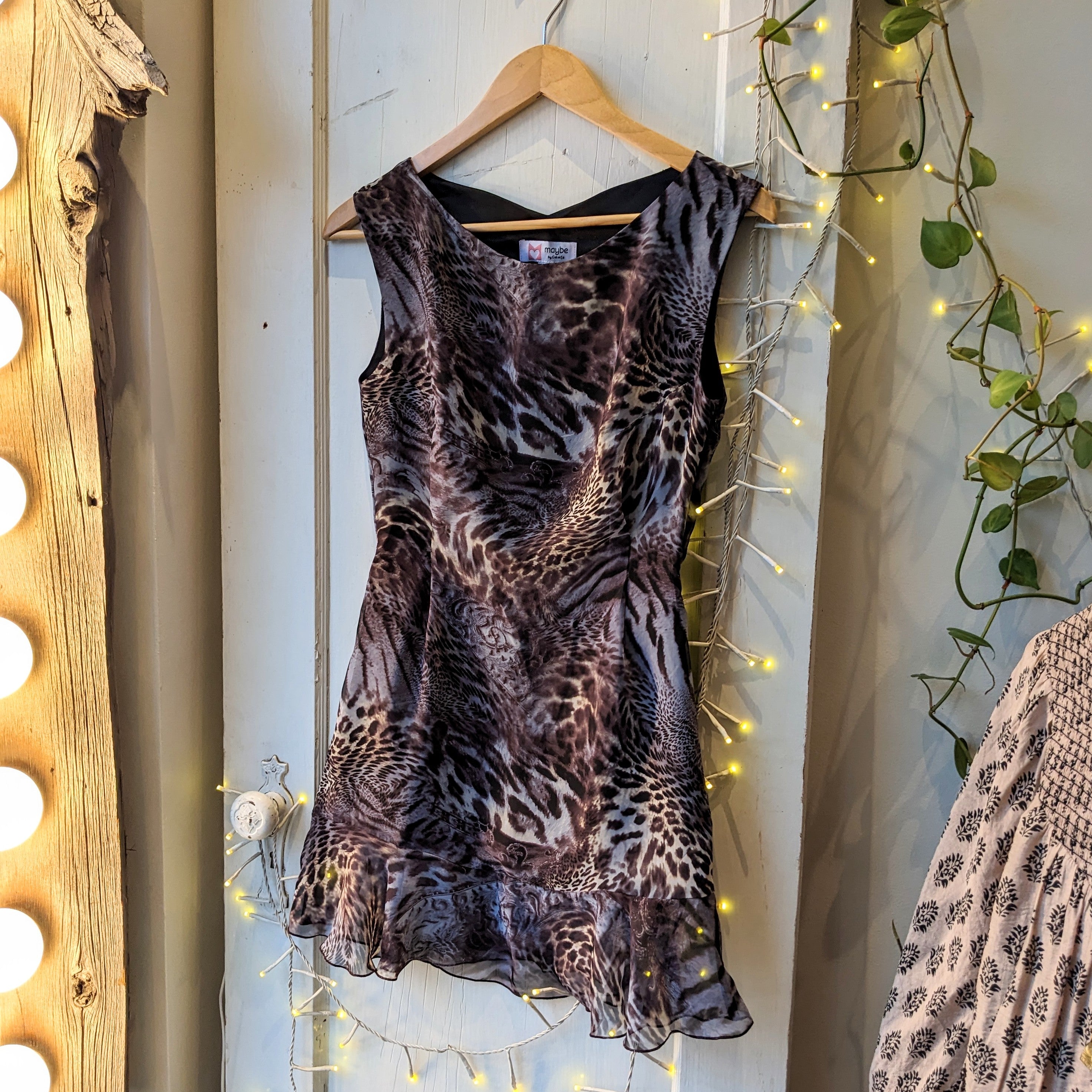 Maybe by Catalfo // Animal Print Dress