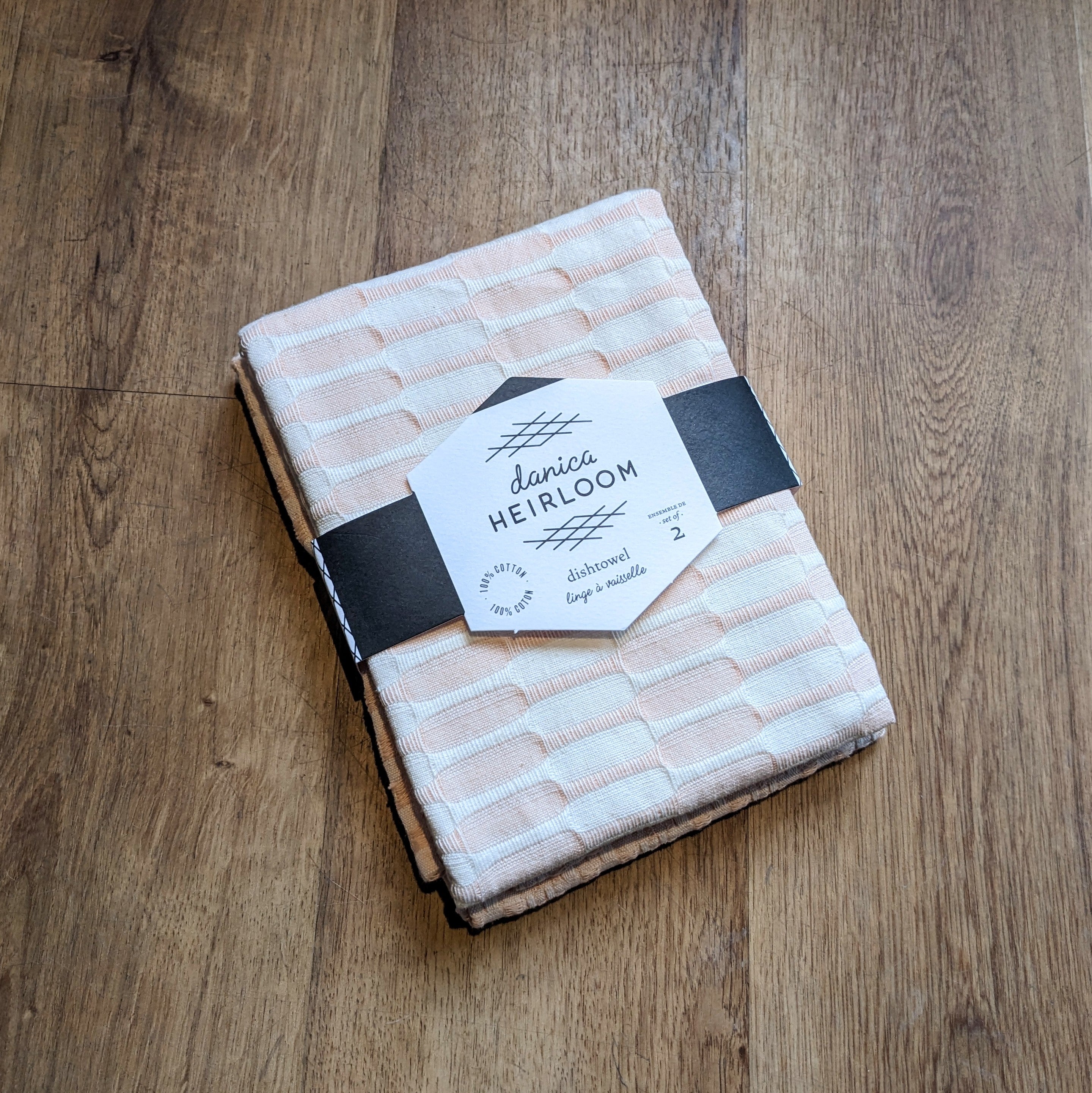 Danica // Heirloom Dishtowel Set of 2 Abode Nectar