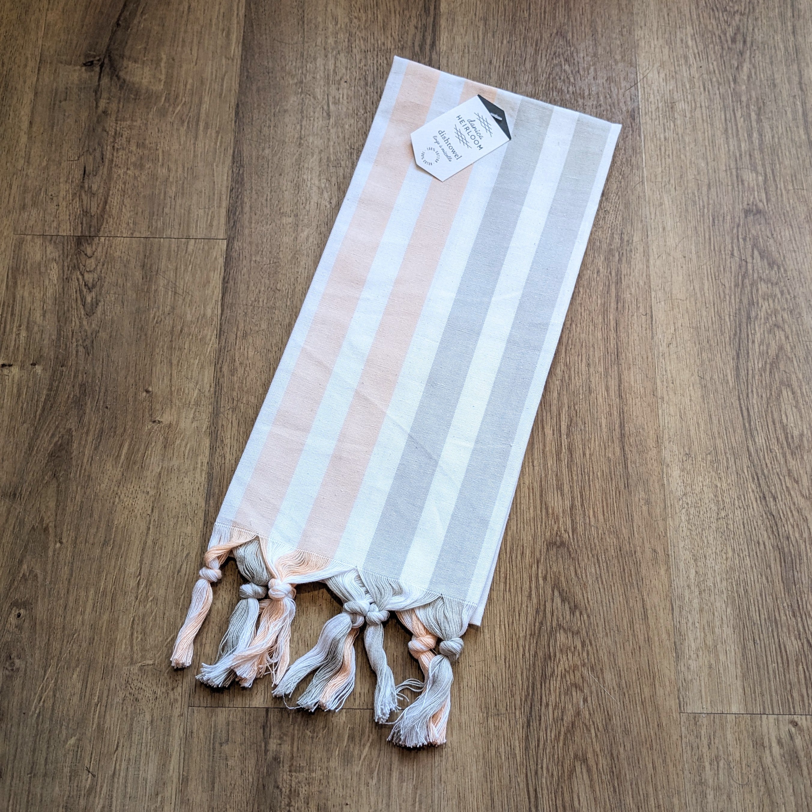 Danica // Caban Stripe Dishtowel Nectar