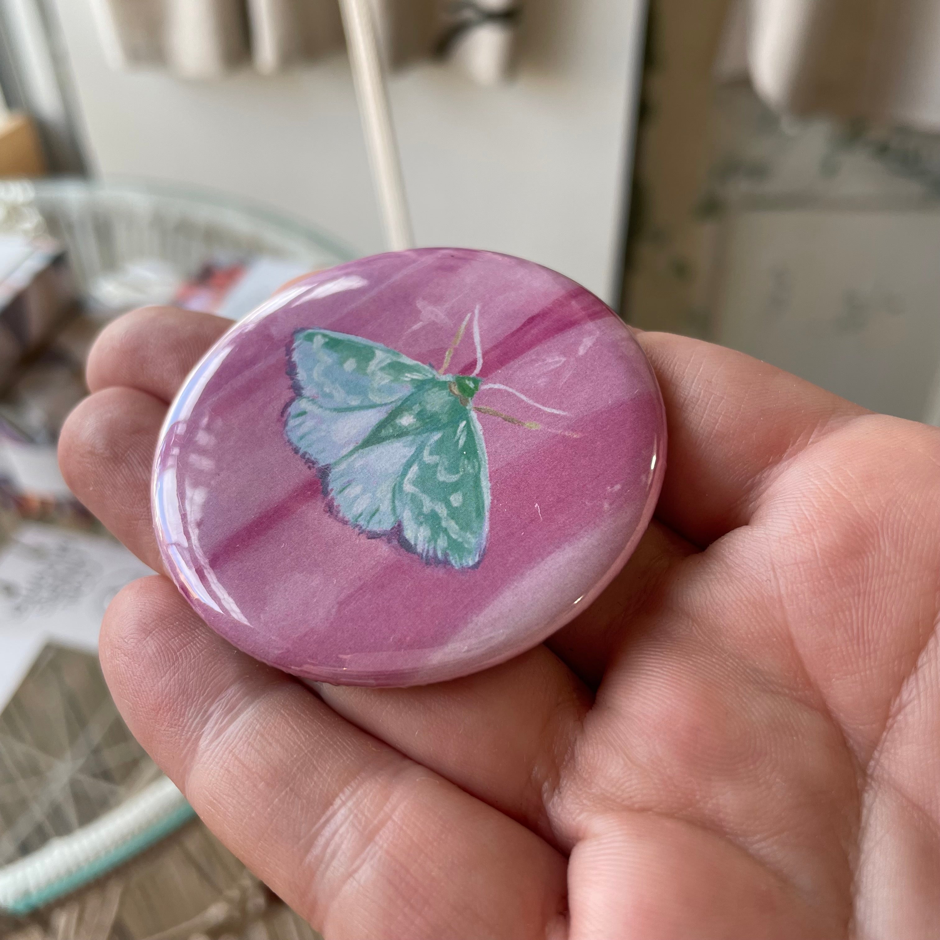 No Go Bed // Moth Pocket Mirror