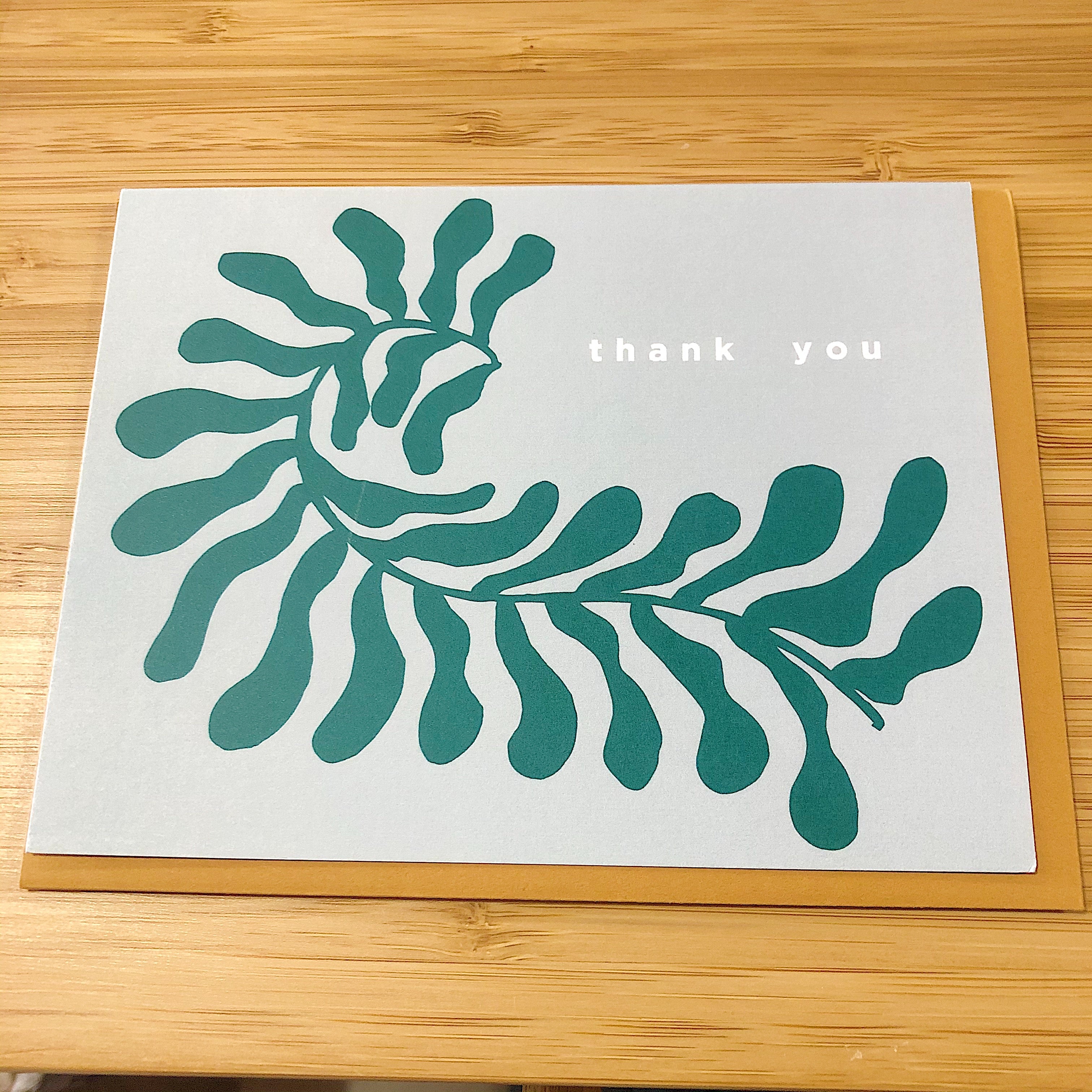 Confetti Riot // Thank You Card