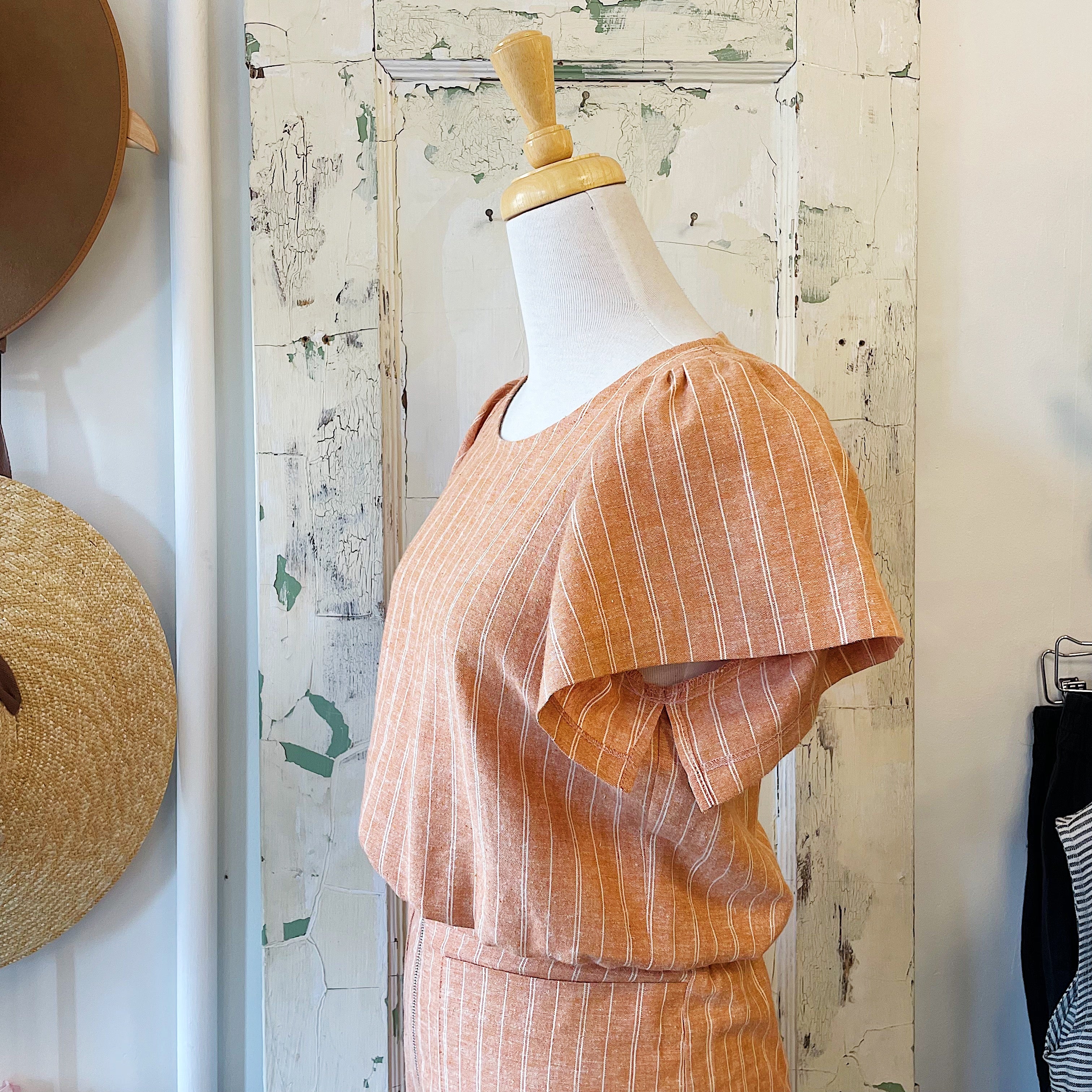 Dagg & Stacey // Dylan Top Saffron Stripe