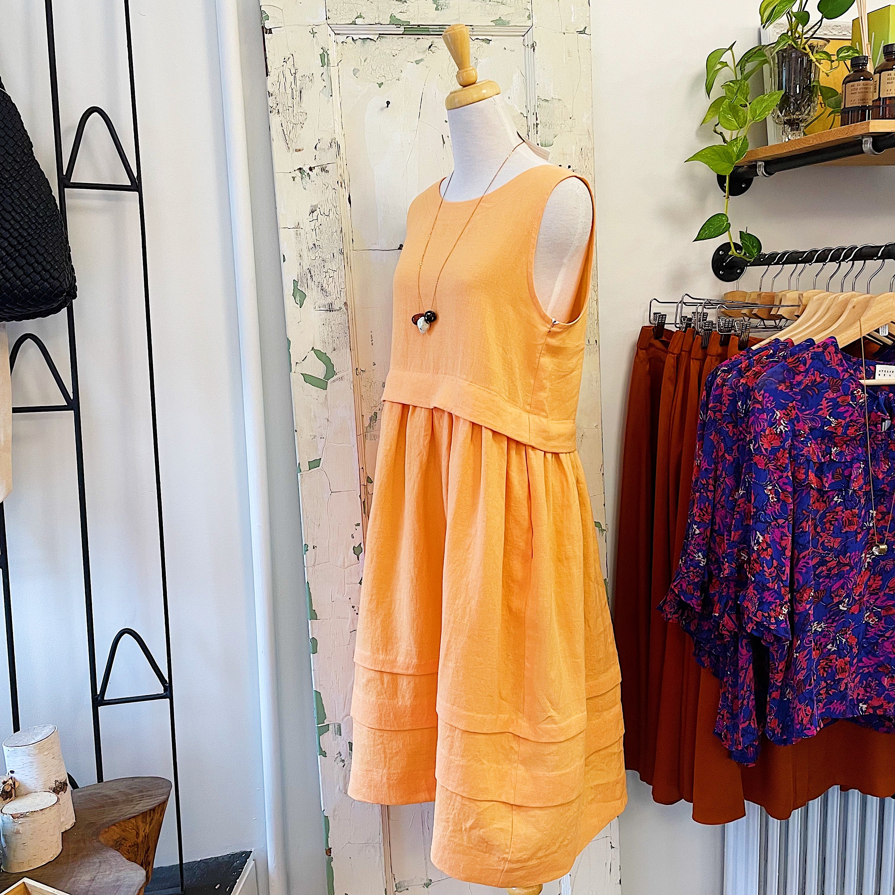 Jennifer Glasgow // Mariner Dress Melon