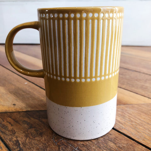 Danica // Etch Mug Ochre