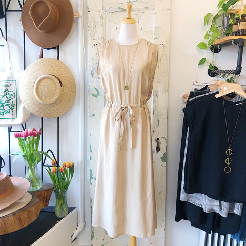 Gentle Fawn // Tulum Dress Tan Stripe