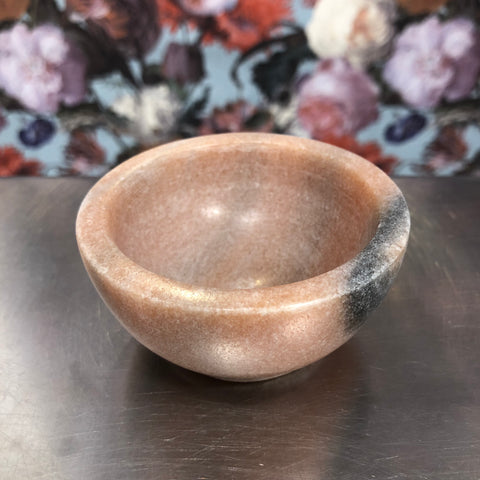 Danica // Pink Marble Bowl