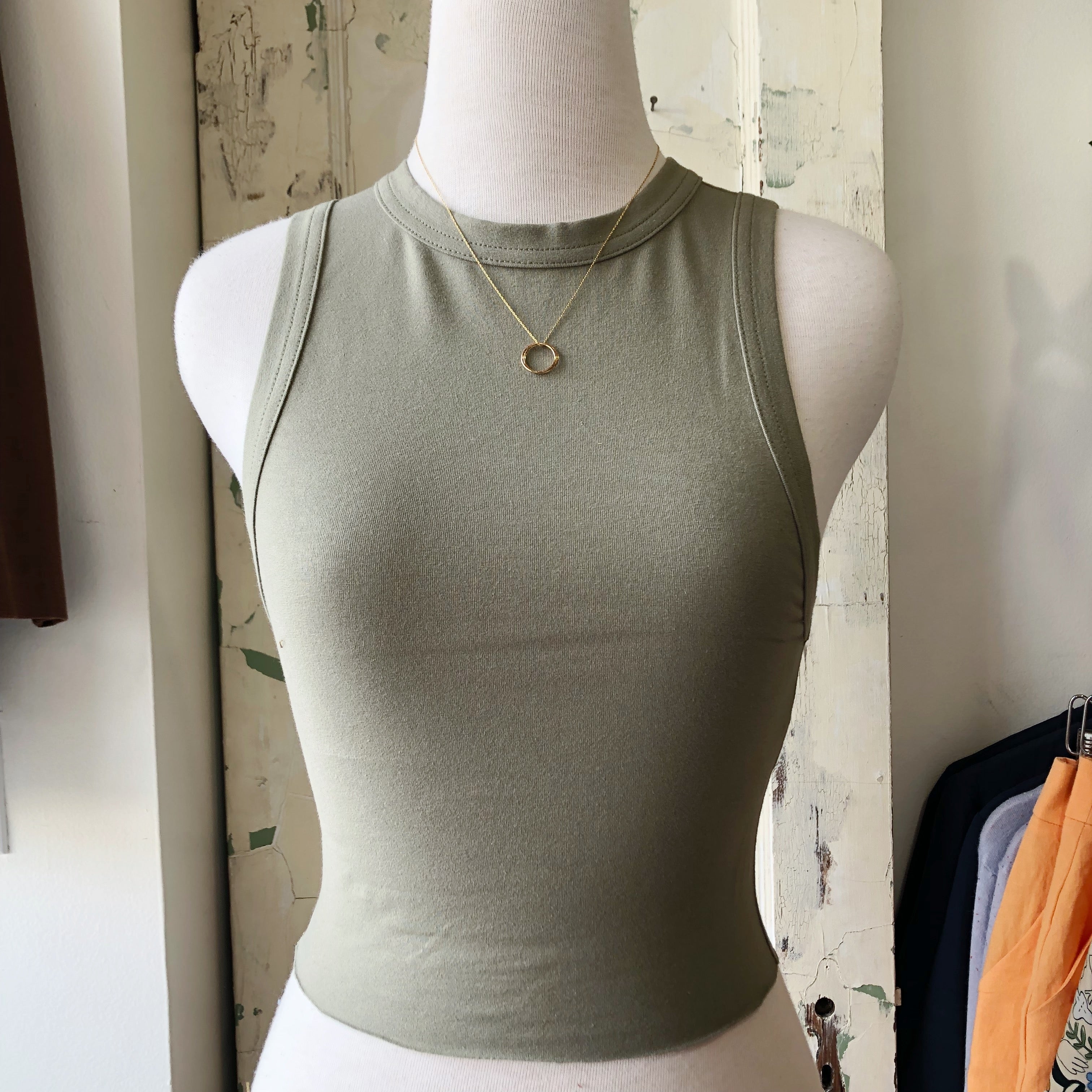Dr. Denim // Cora Crop Tank