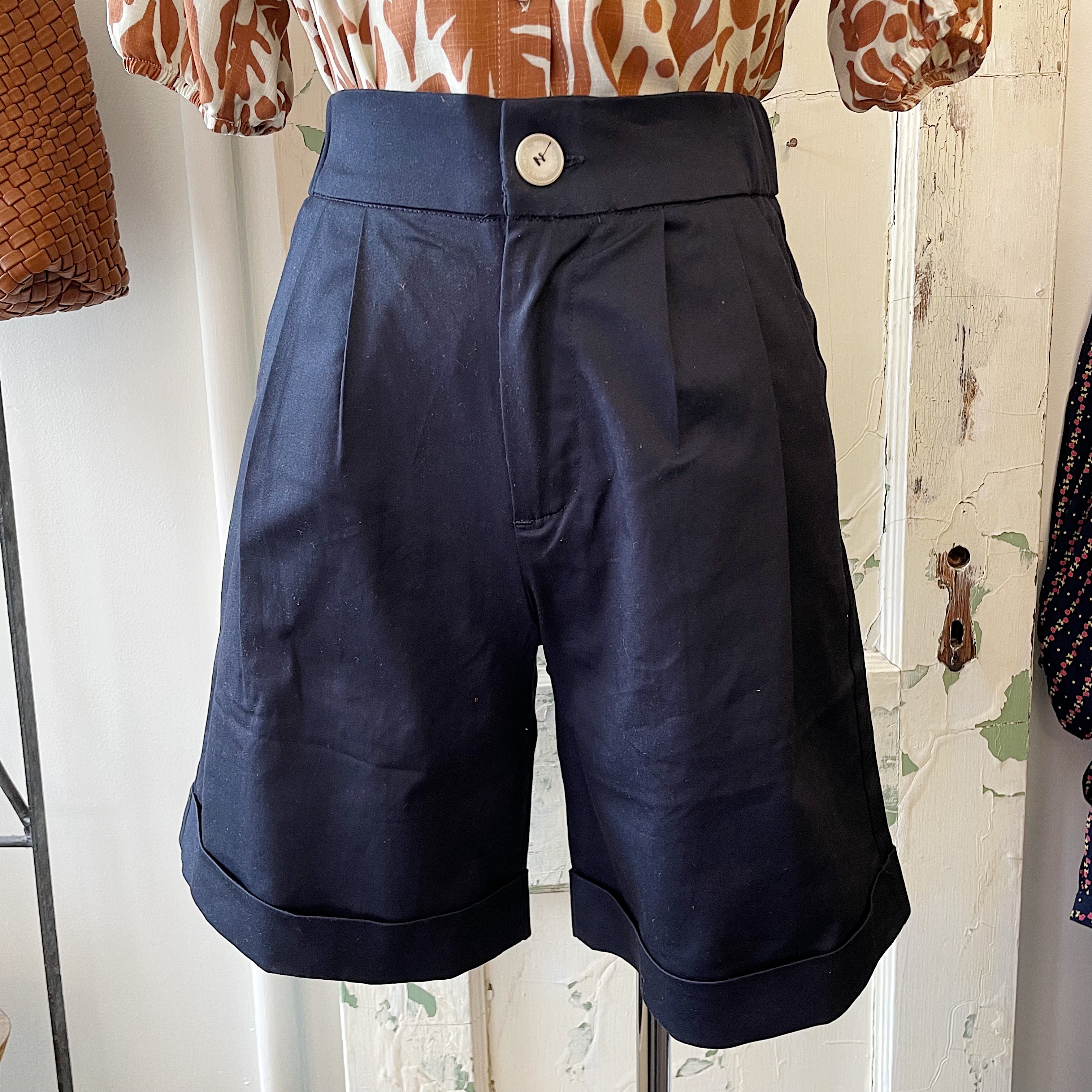 Mus and BomBon // Race Shorts Navy *Last Size XS