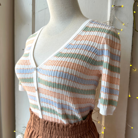 Gentle Fawn // Addison Sweater Sorbet Stripe