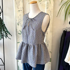 Eve Gravel // Judy Top Blue/Mauve